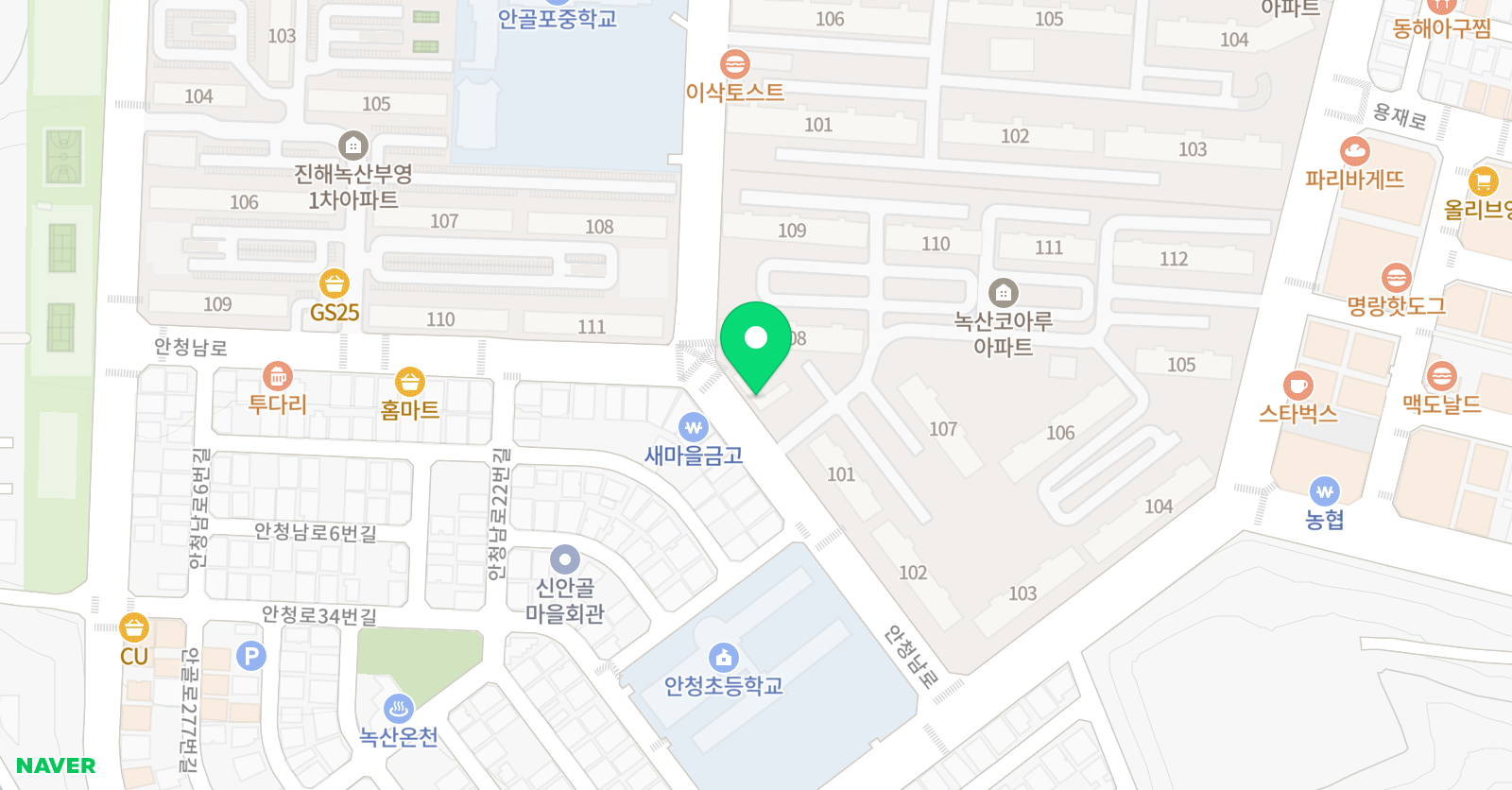 고흐의방 미술학원 위치