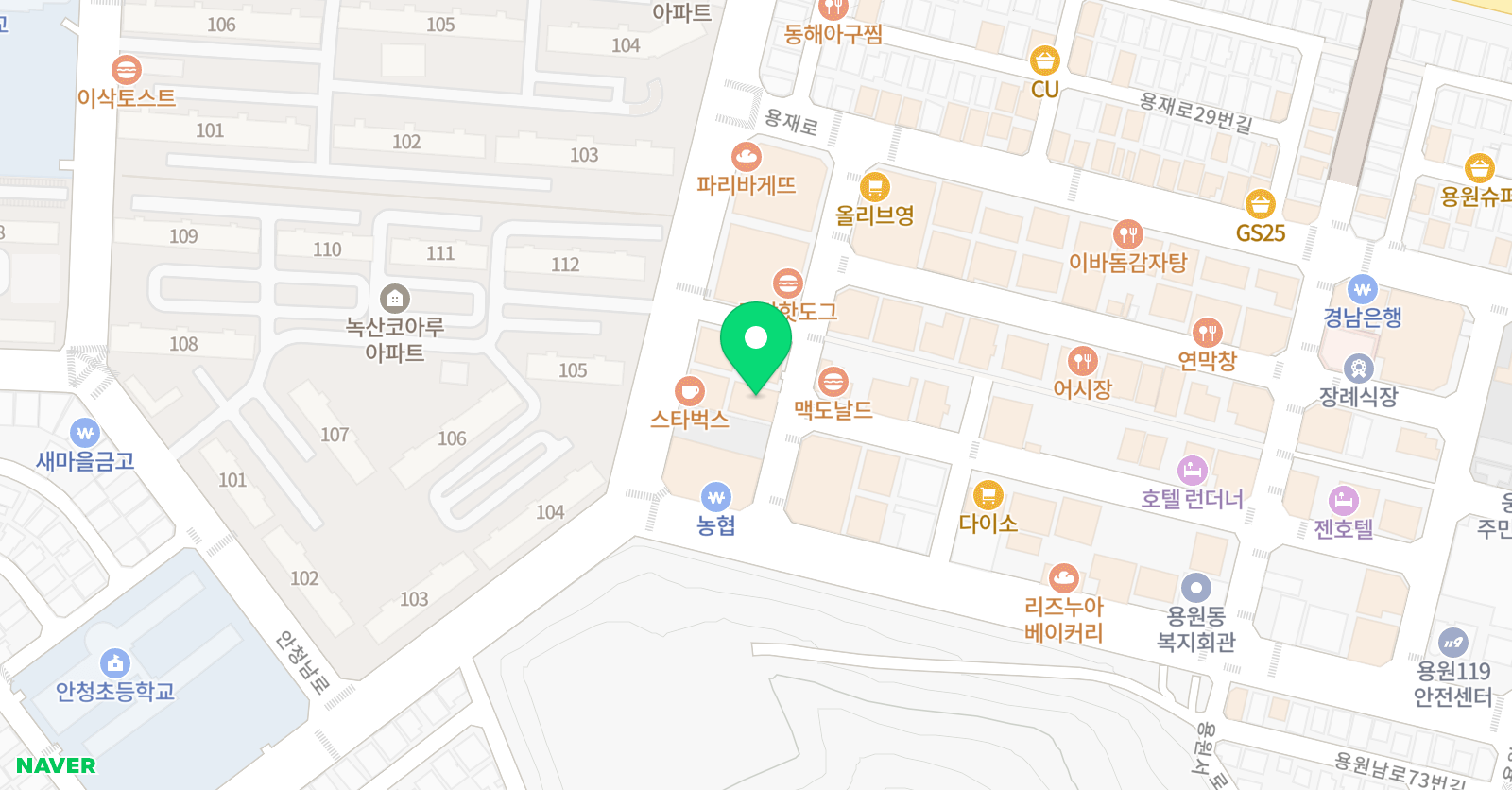 T.WAF 용원 위치