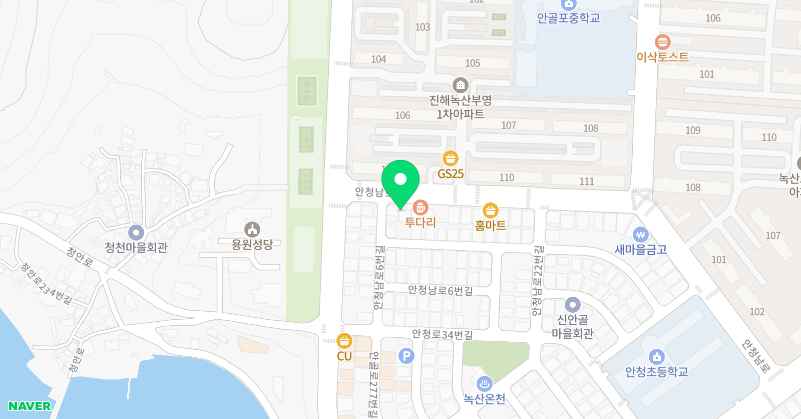 더오름 수학교습소 위치