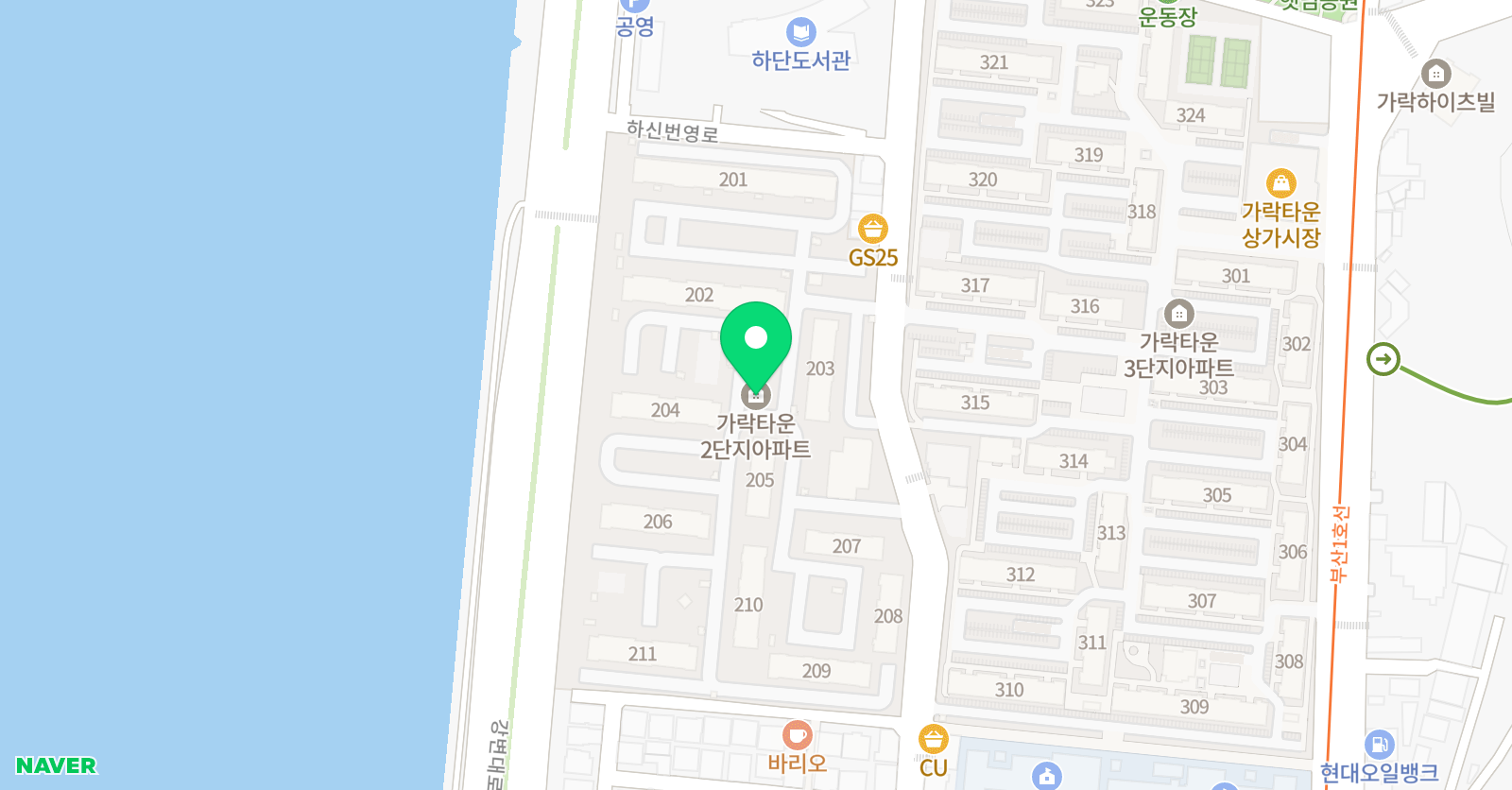오름공부방 위치