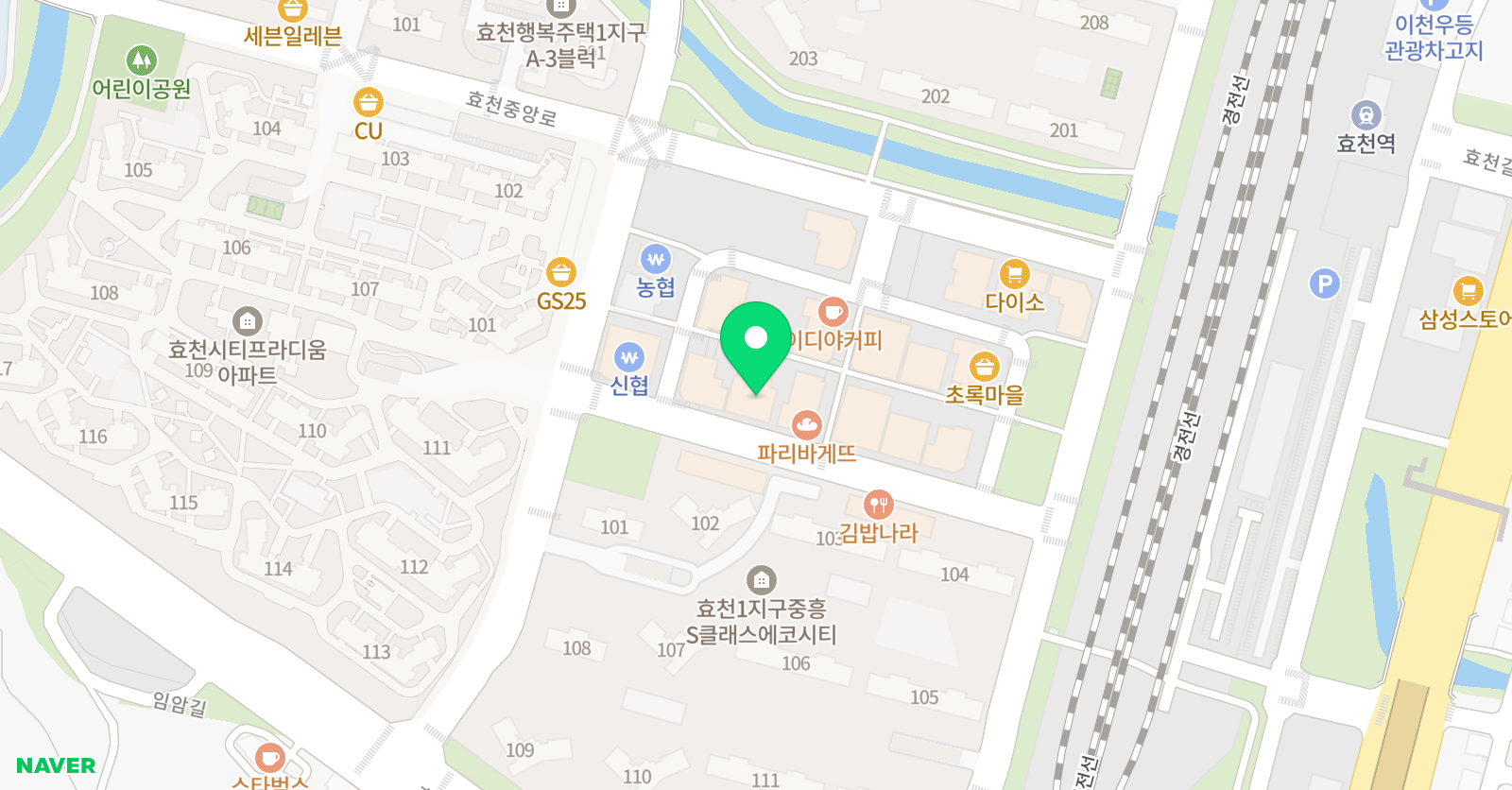 파인아트 미술학원 위치