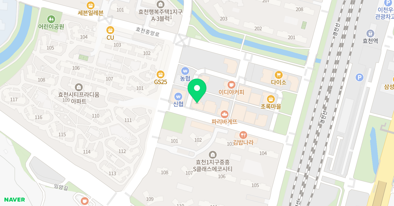 비에이 수학학원 위치