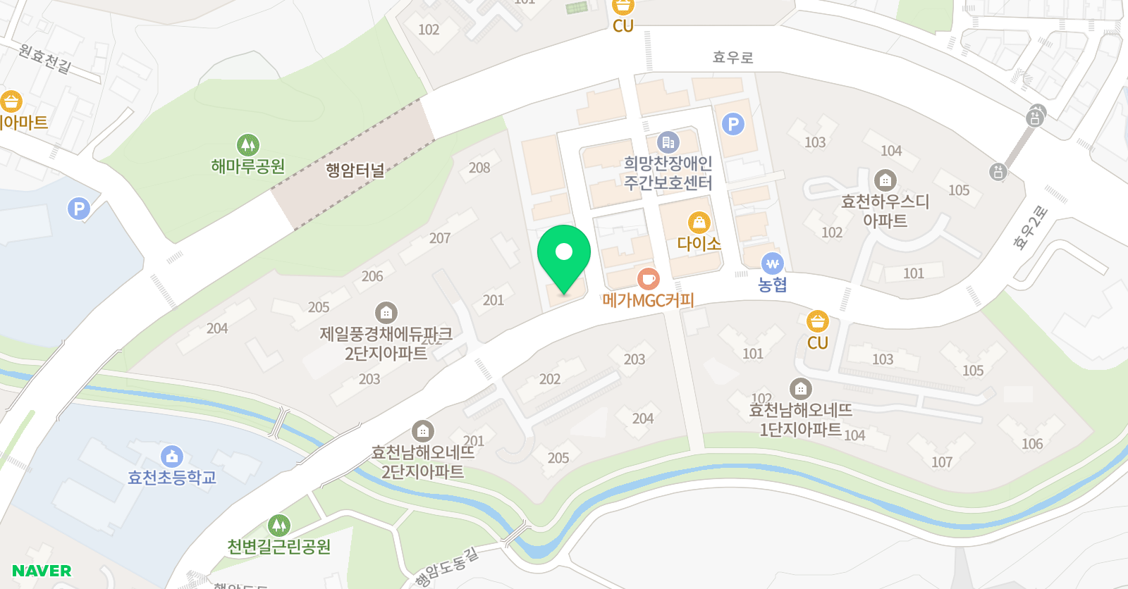 예사랑 피아노음악교습소 위치
