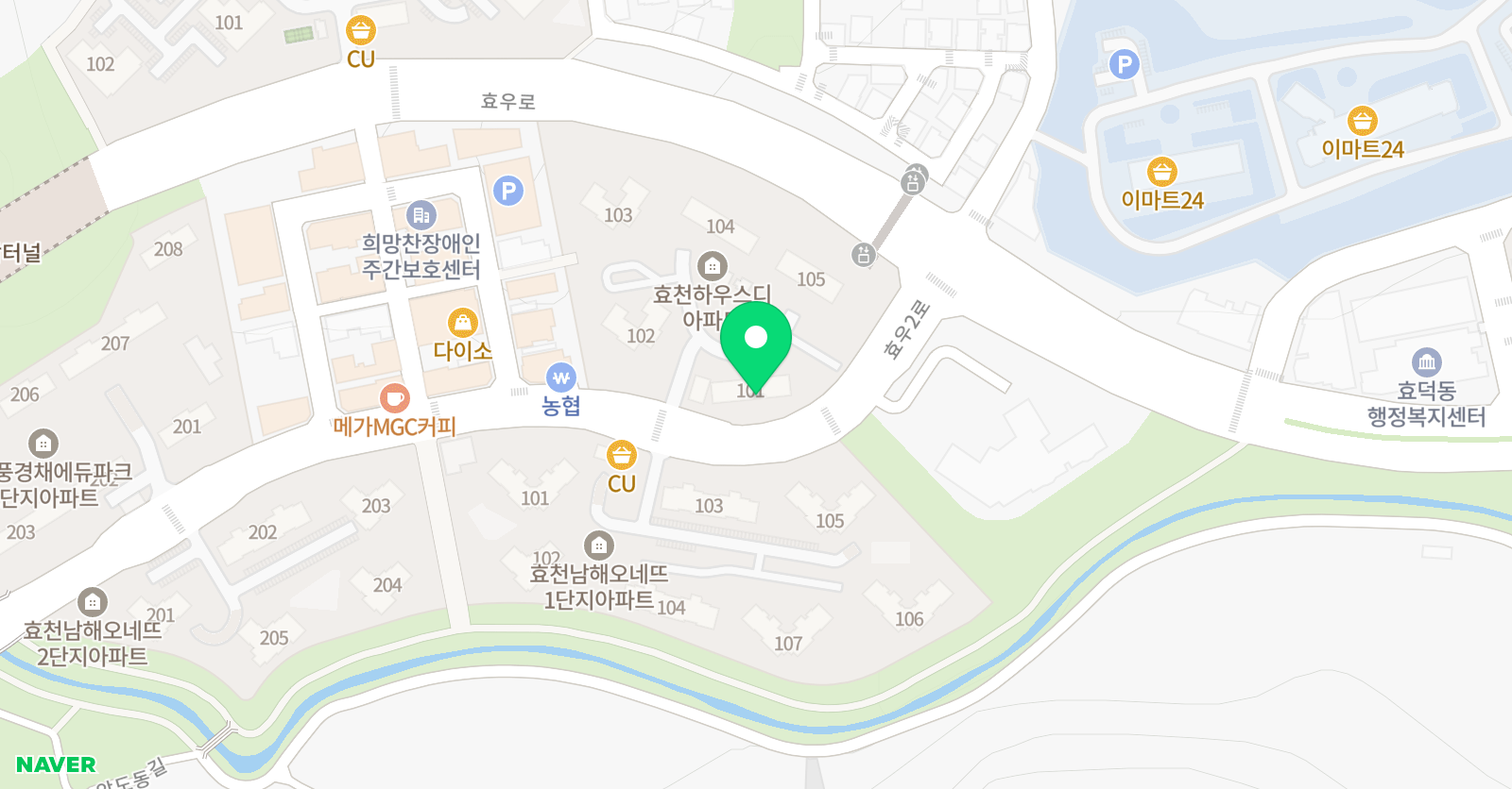 홉잉글리쉬 위치