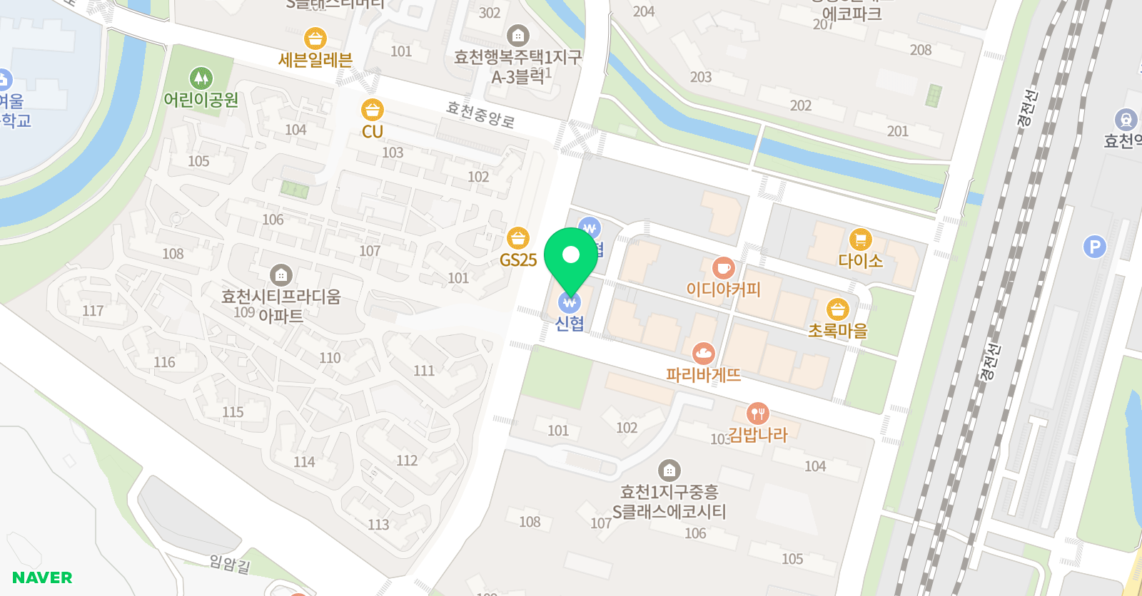 효천조이 음악학원 위치