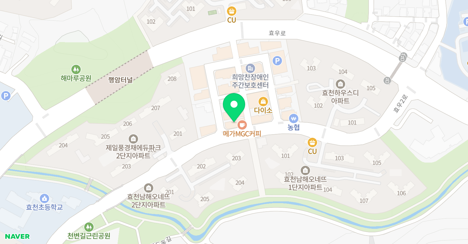어린화가들 효천원 위치