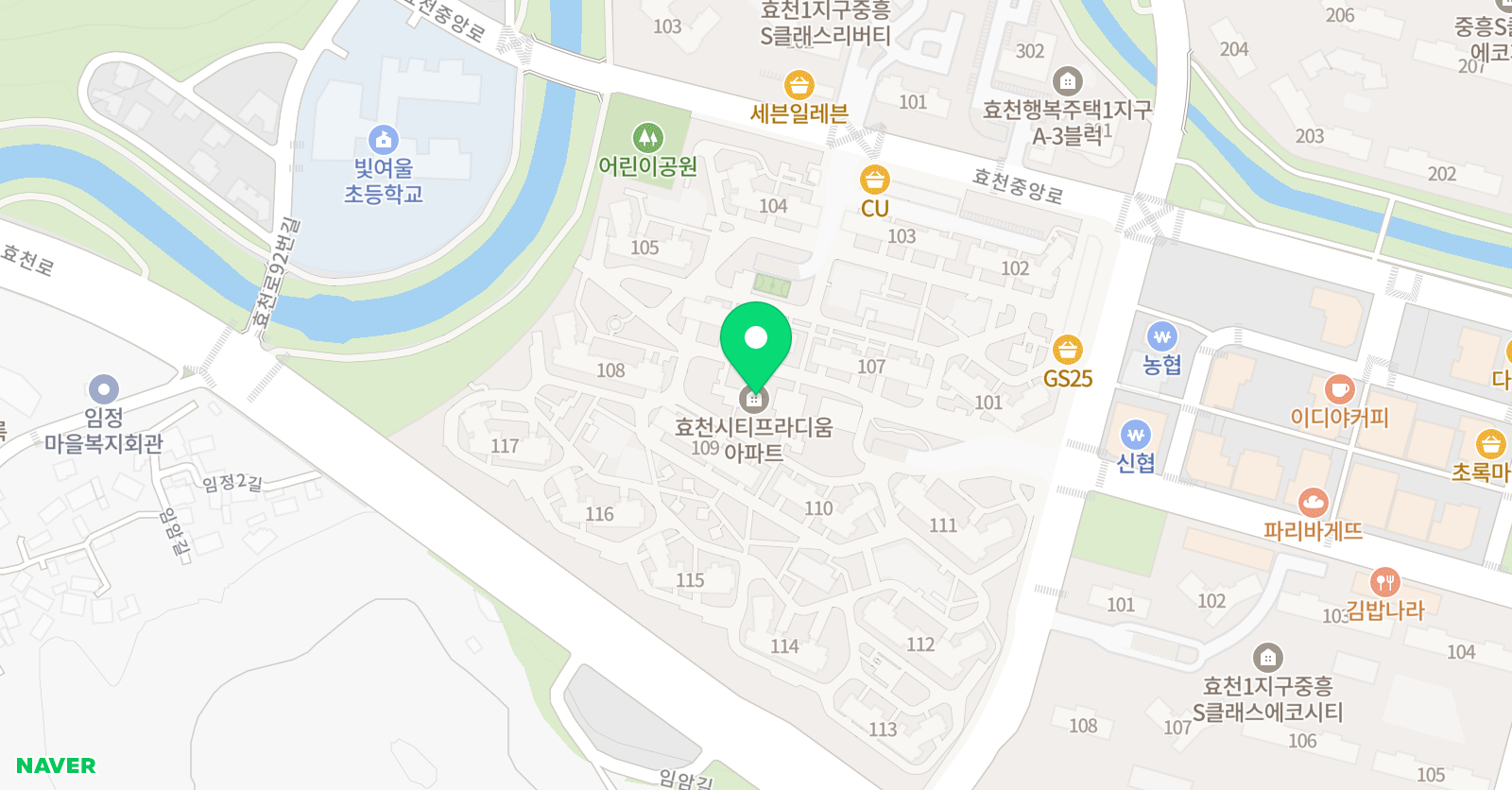 놀작도토리 미술학원 위치