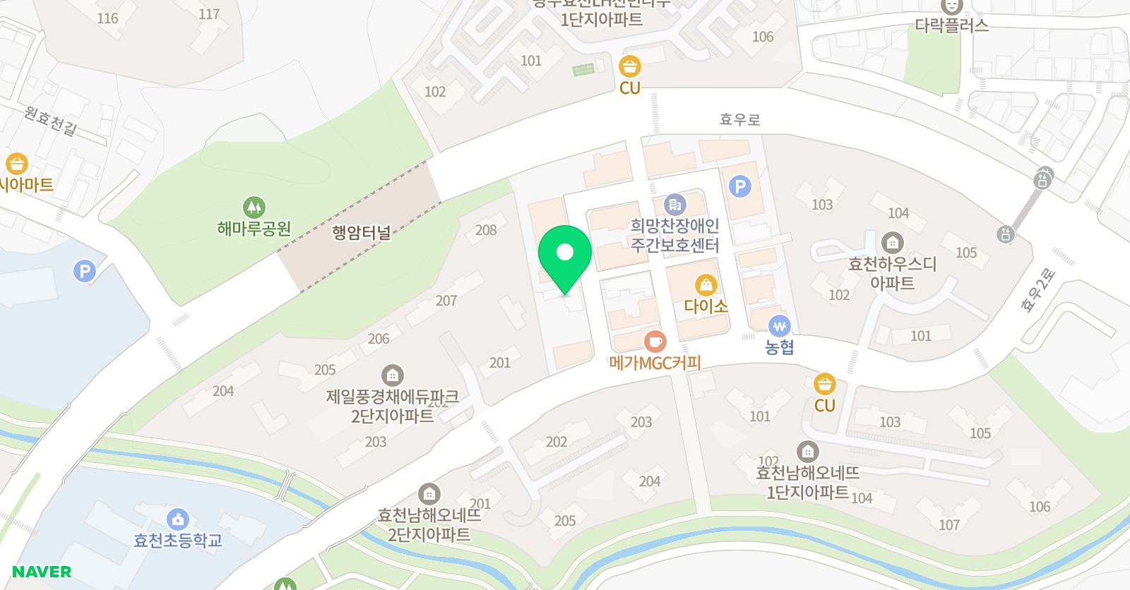 키즈테일 영어교습소 위치