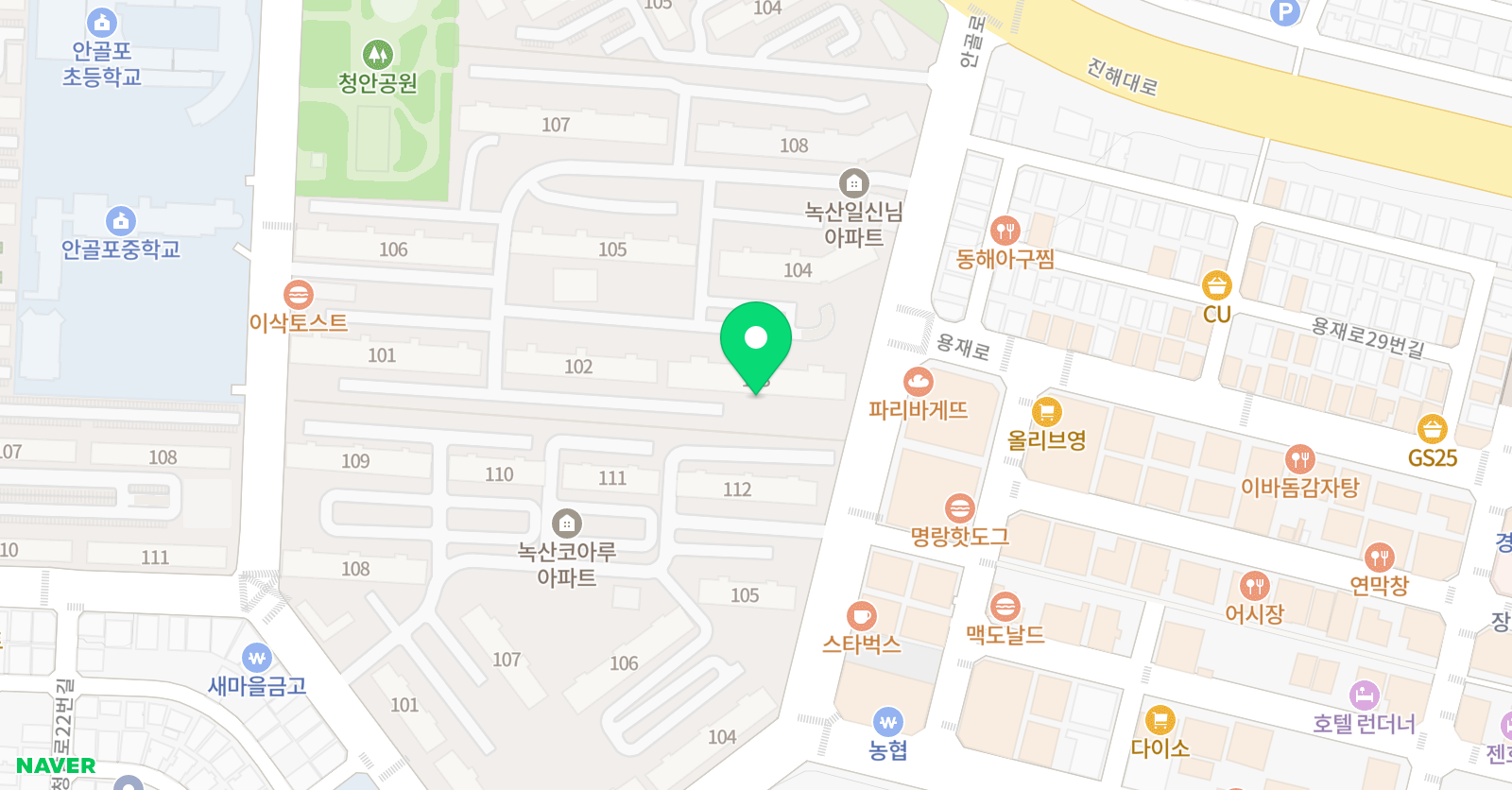 국어의발견 국어학원 위치