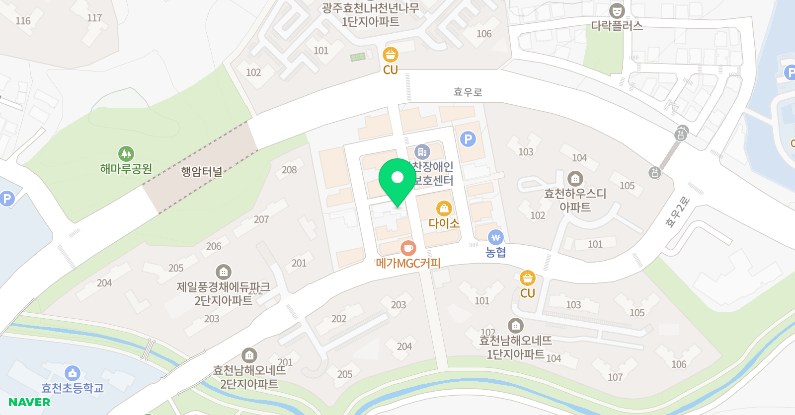 Since1963전남태권도장 정의야 위치