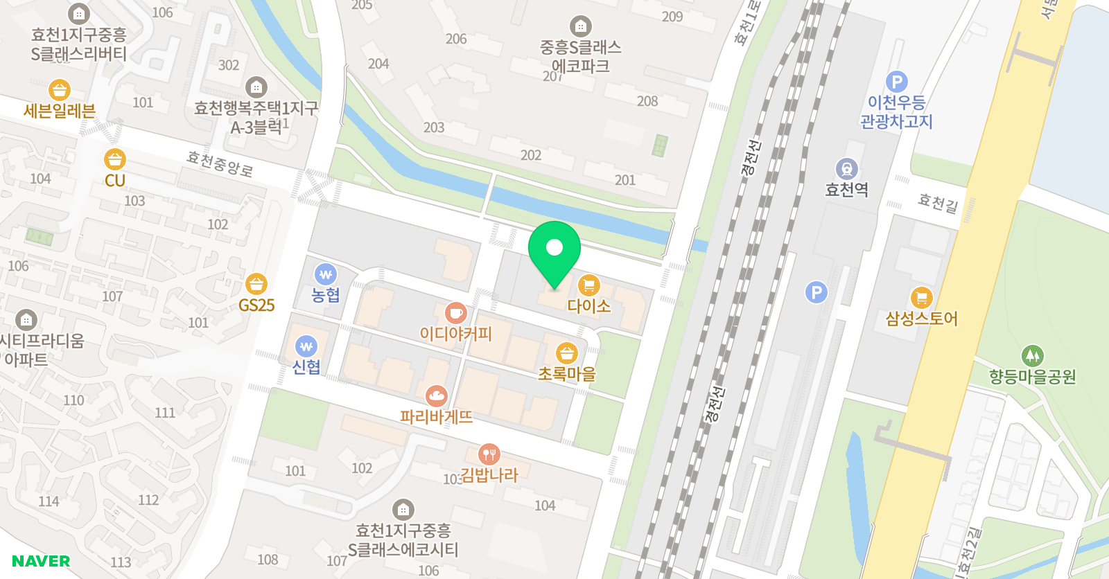 위드발레학원 위치