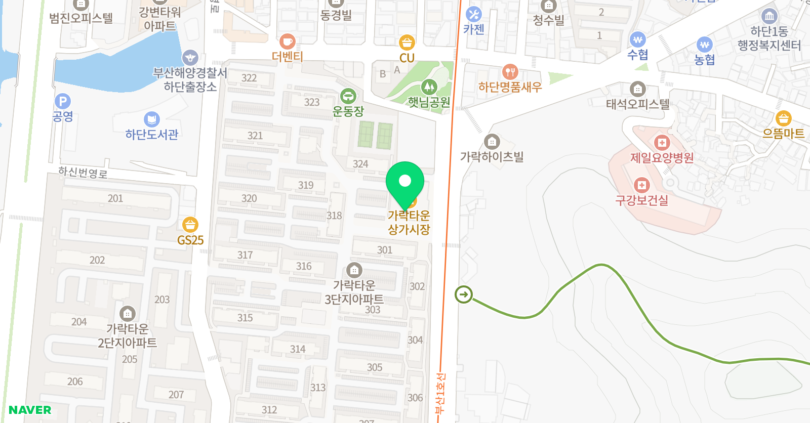 빨간펜 수학의달인 가락타운3단지점 위치