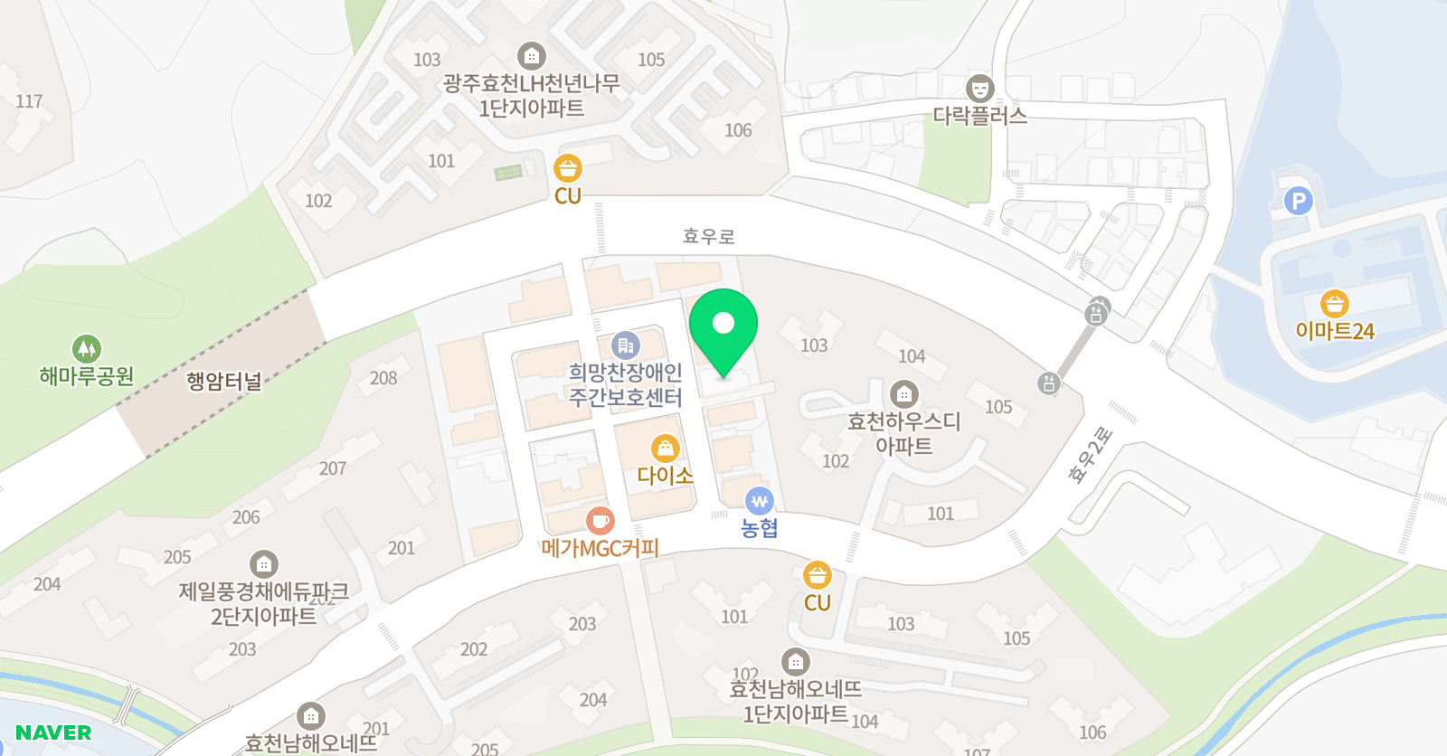 네버랜드 미술학원 위치