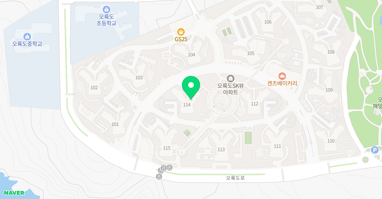 링키홈 오륙도SK점 위치