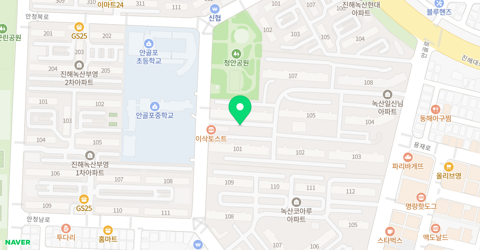 아트106 미술 위치