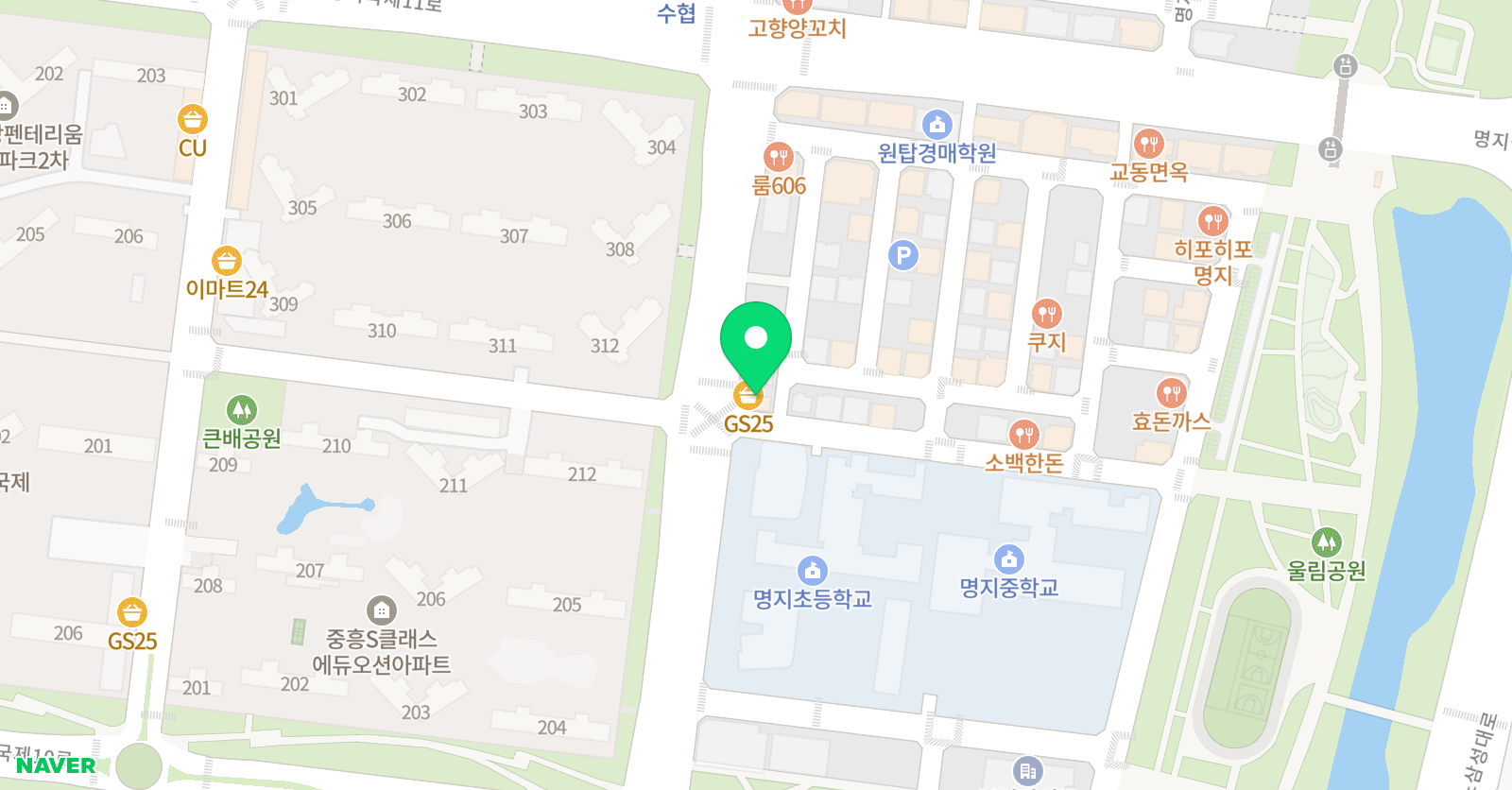 플레이팩토 수학맑음학원 위치