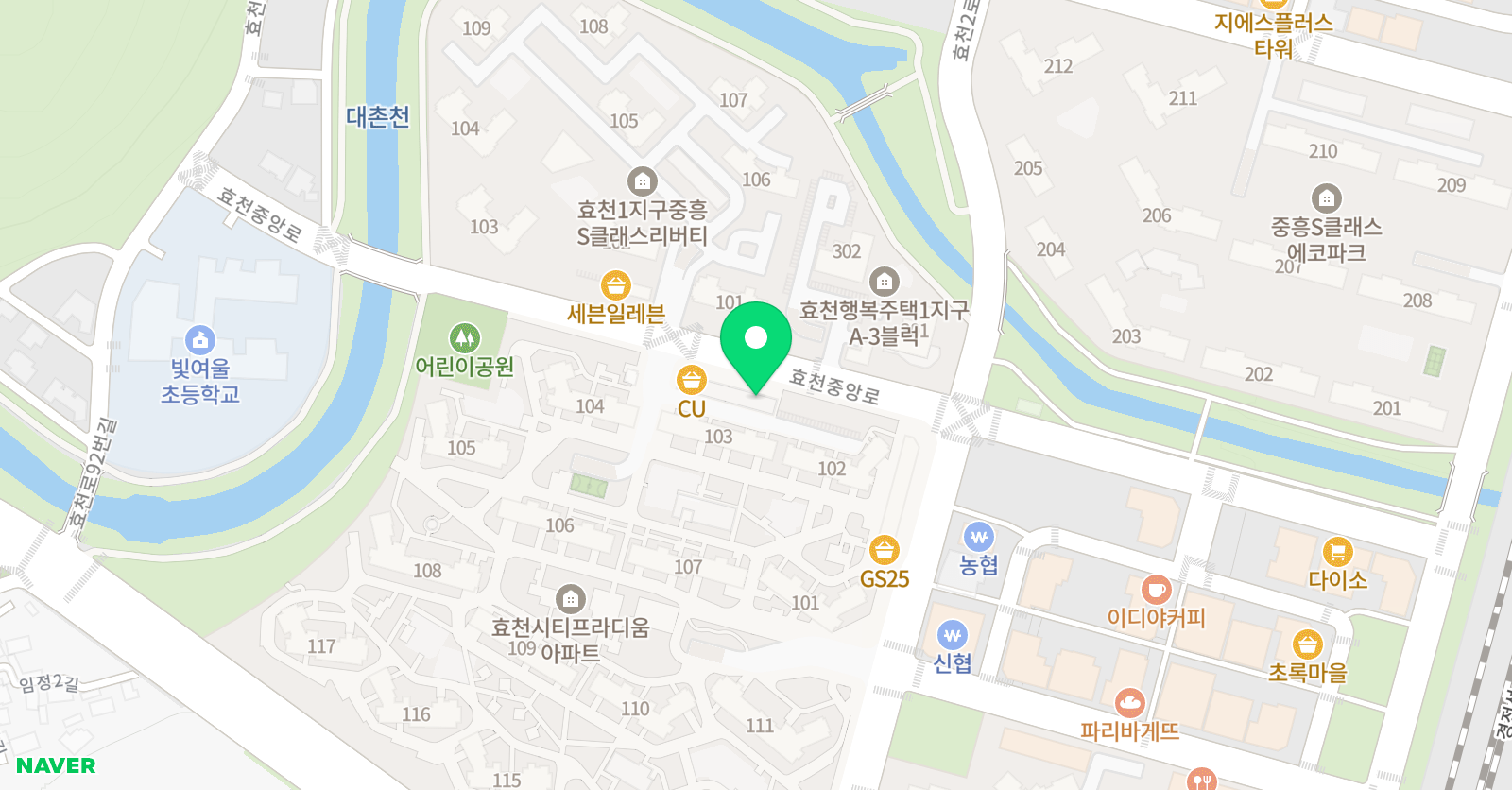 책통클럽 효천센터 위치