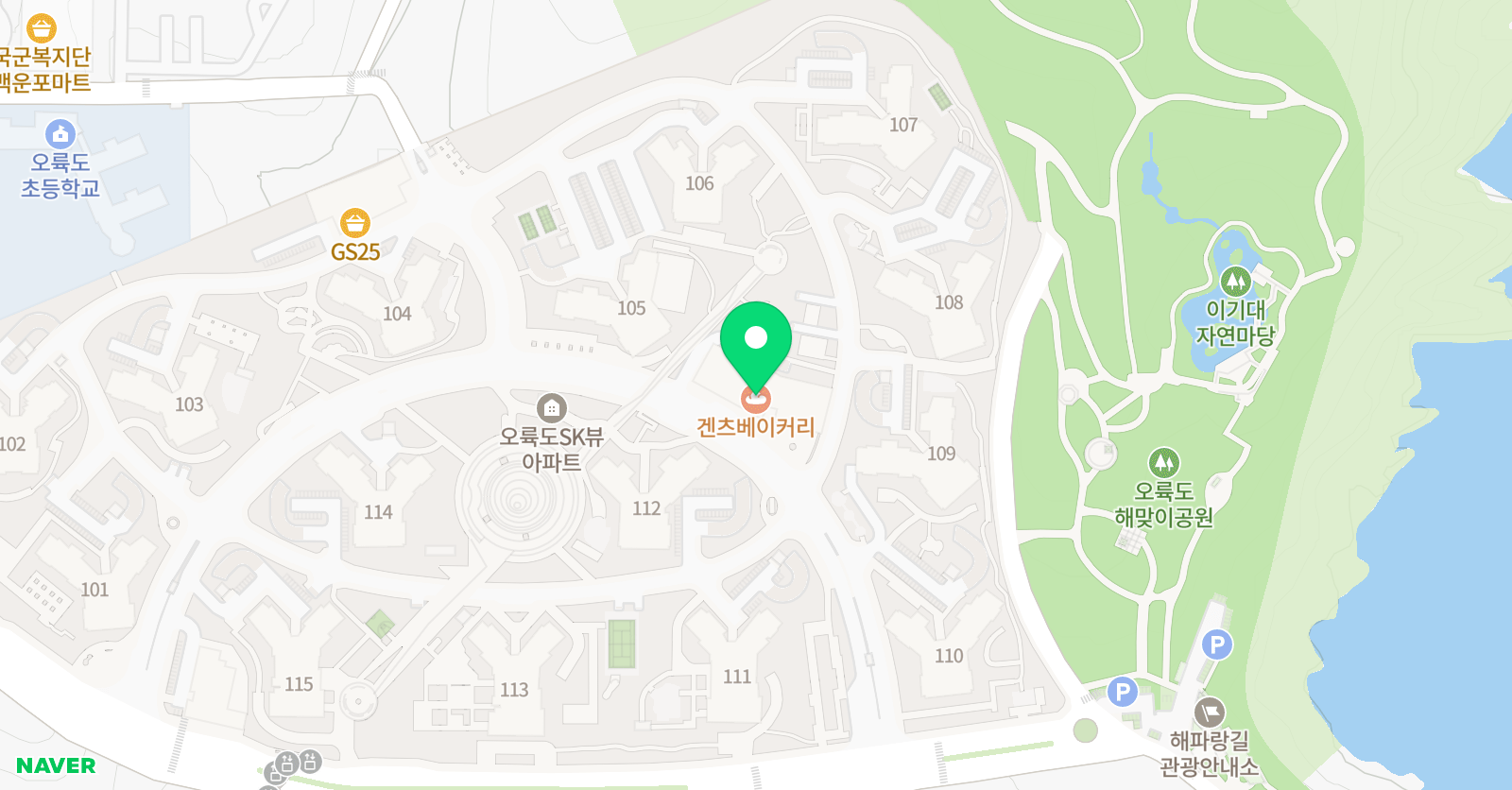 본 수능영어학원 위치