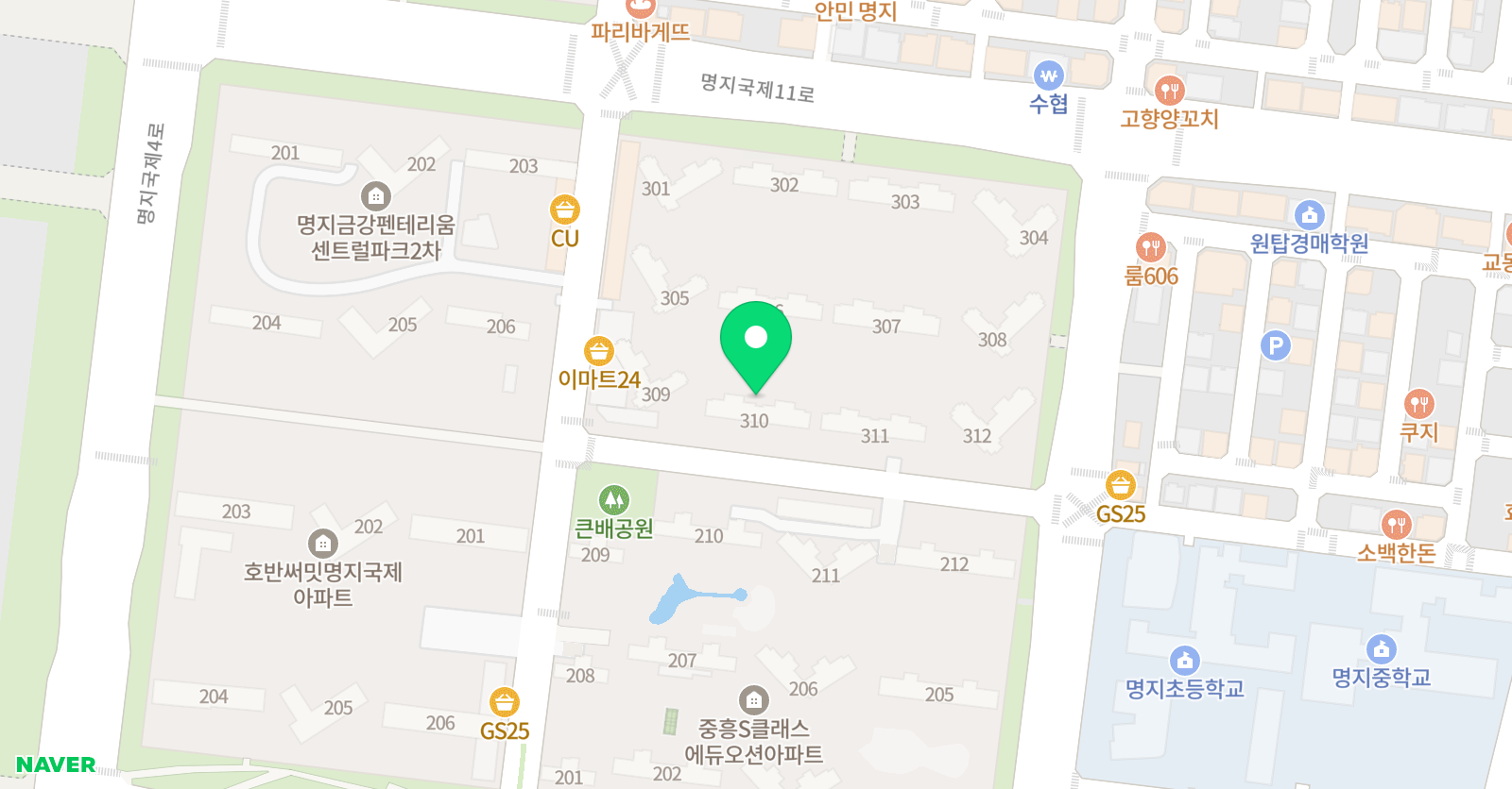 피아 숲 피아노 위치
