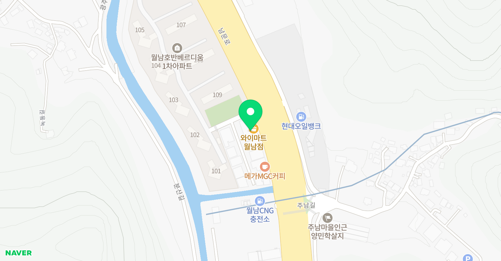 늘봄 음악학원 위치