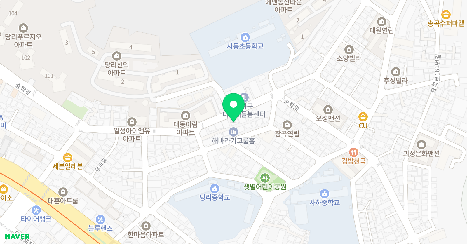 셀파 수학교실 위치