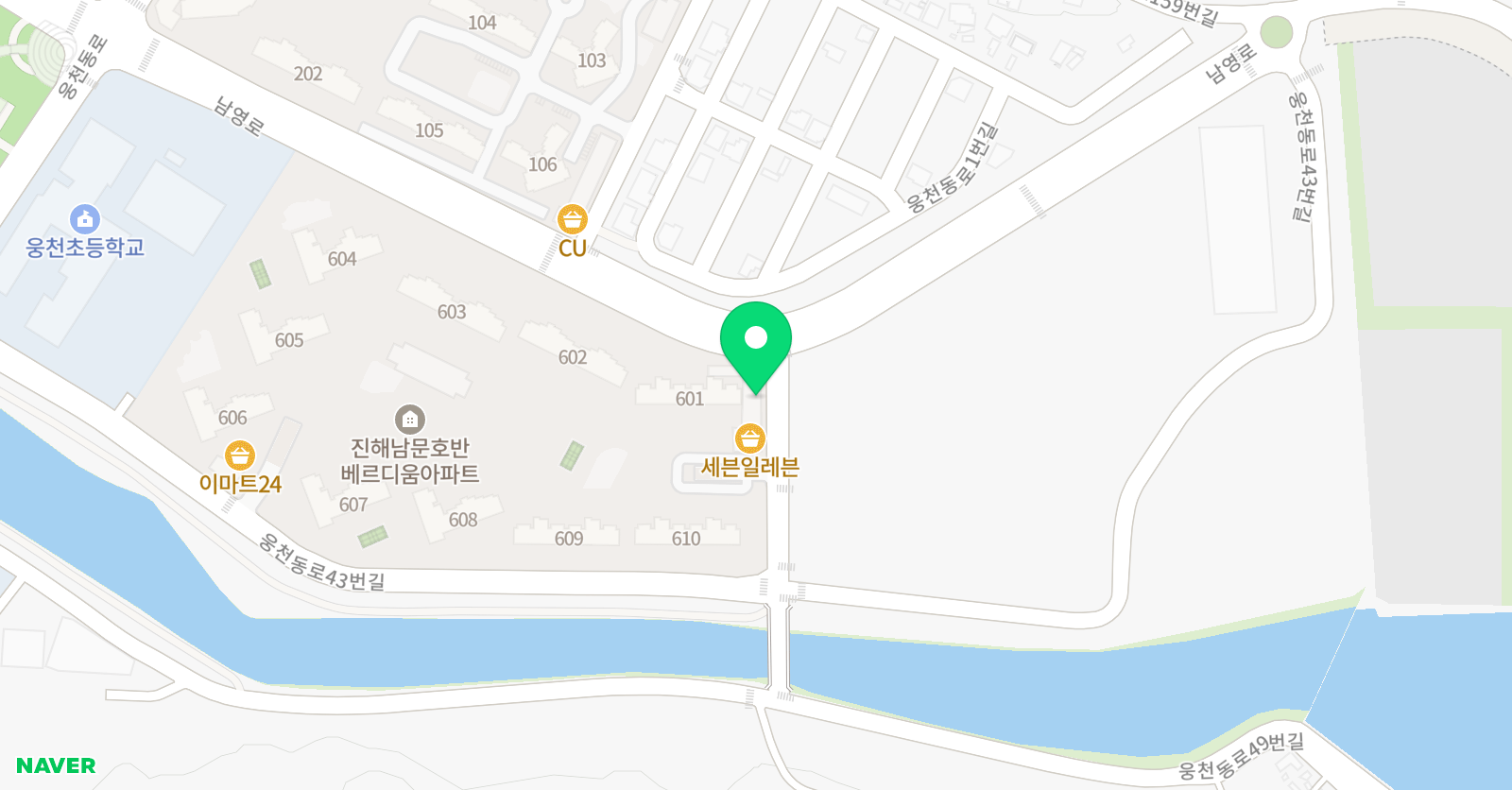 남문동 빛 수학교습소 위치