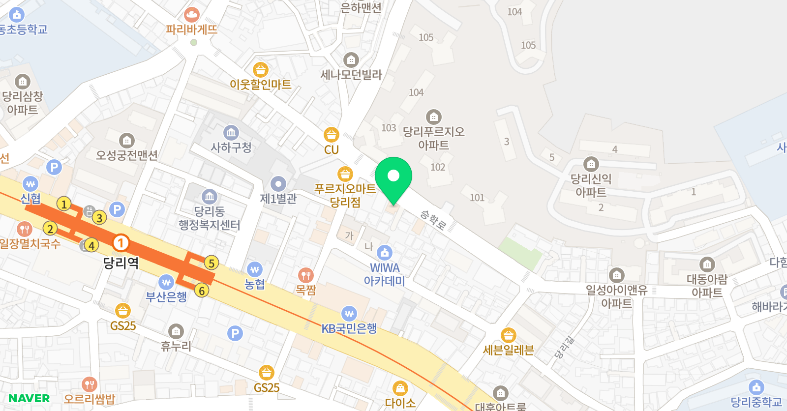 놀작마이아트 당리 미술꼼지락앳홈 위치