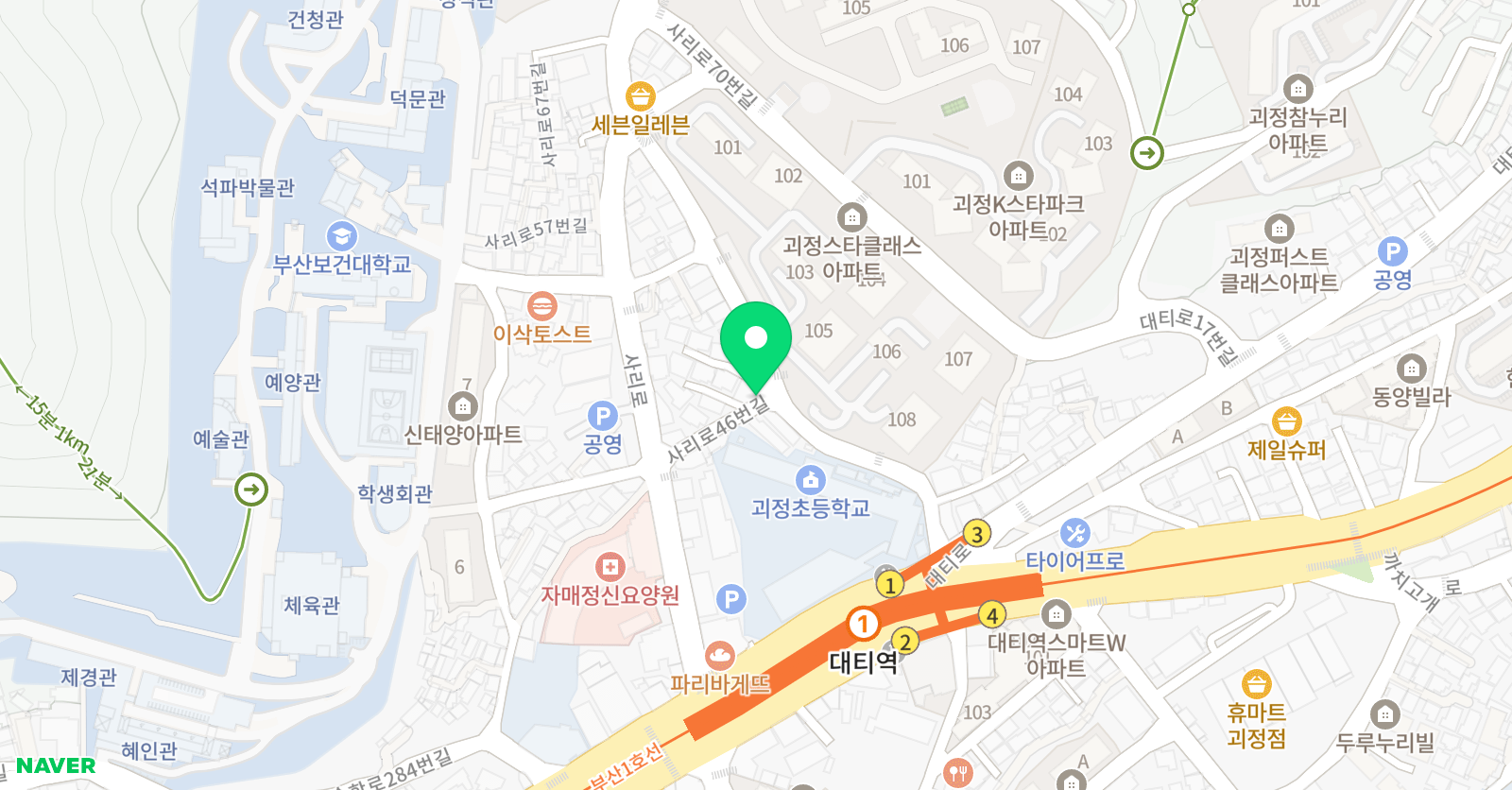 모아플러스 수학 위치