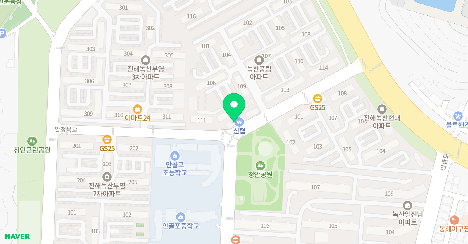 위너스 영수학원 위치