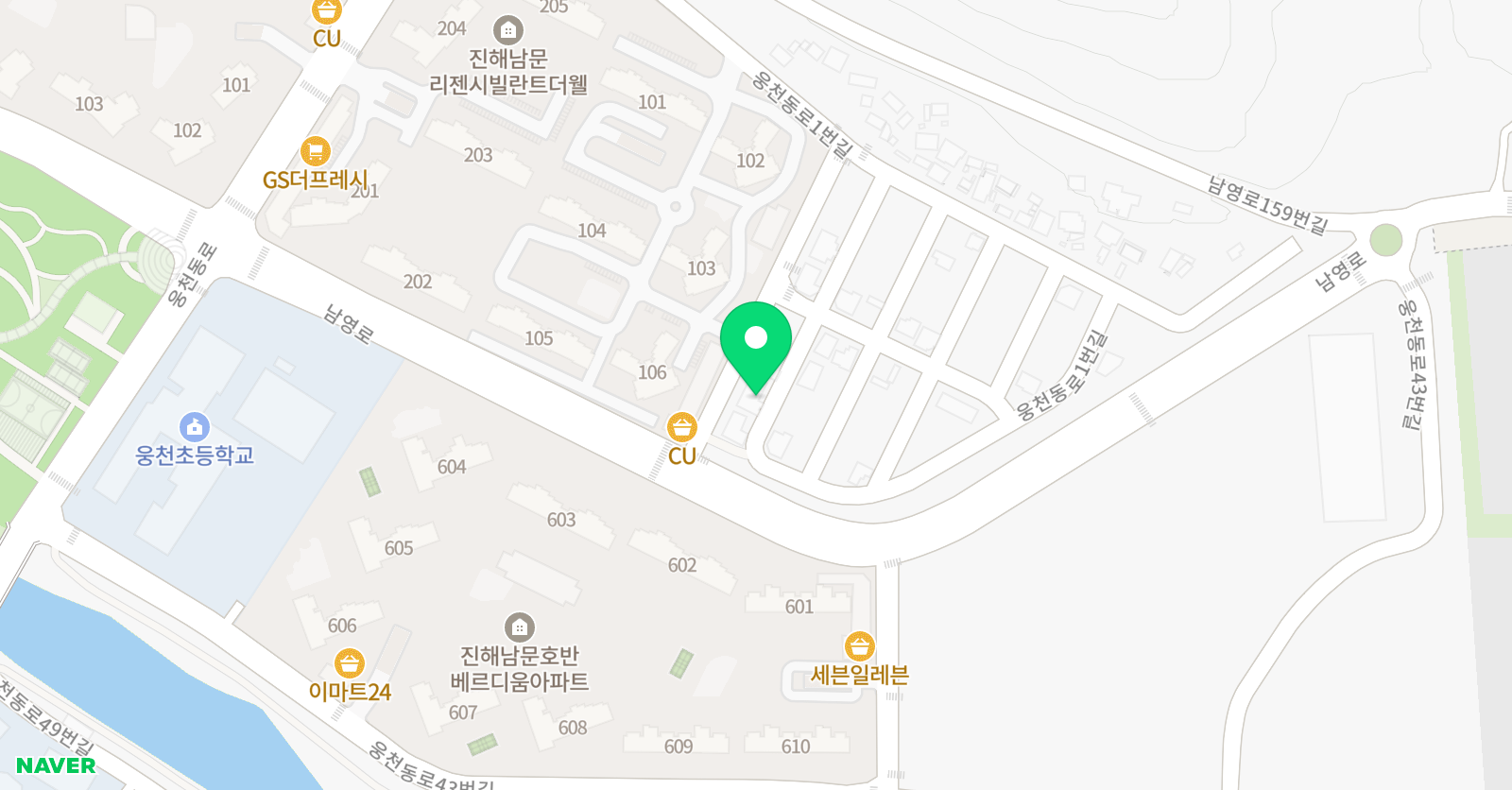 스마트해법영어 남문점 위치