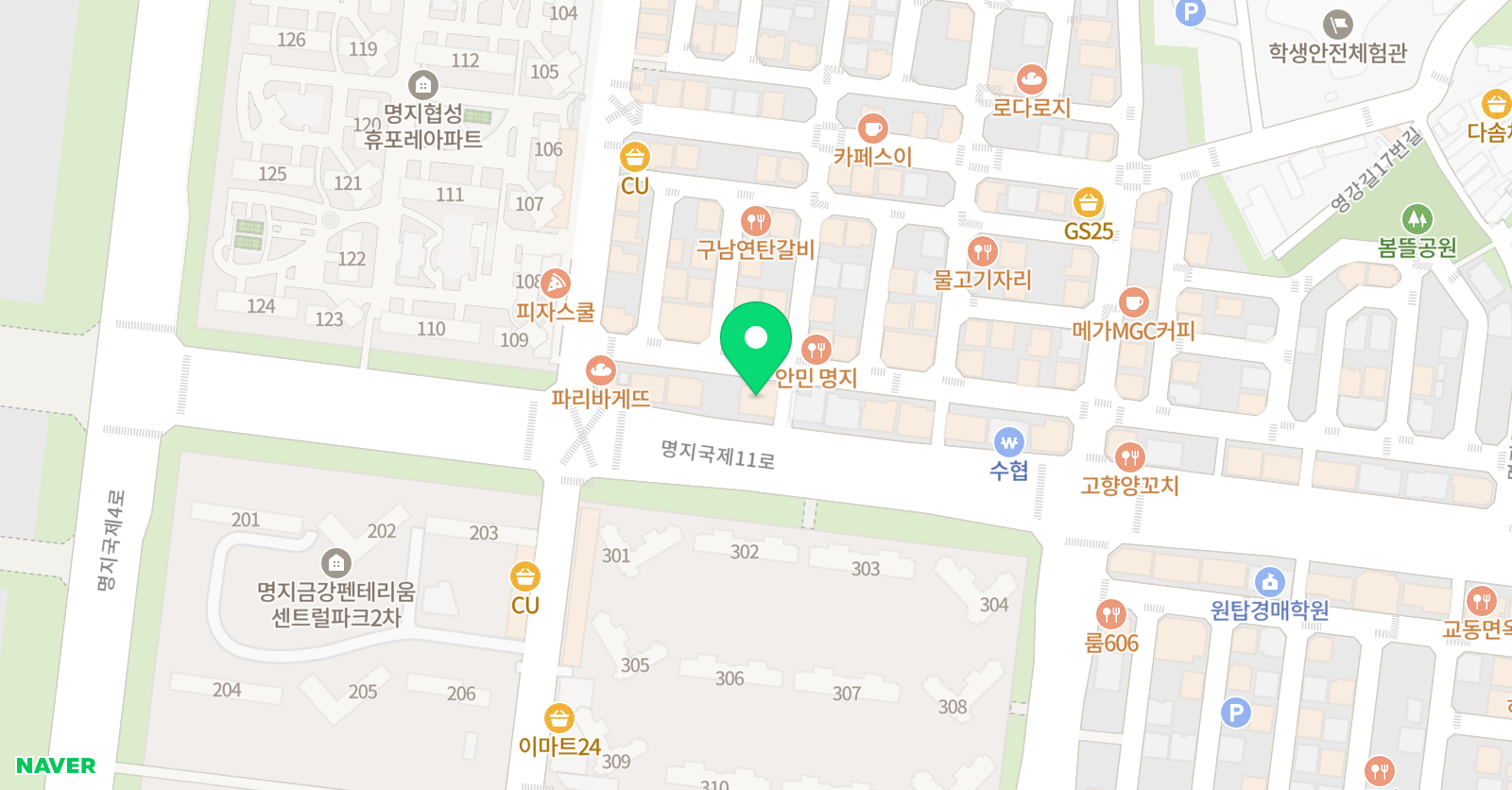 시너지 수학학원 위치