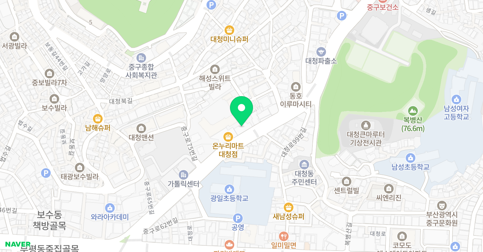 새들 음악학원 위치