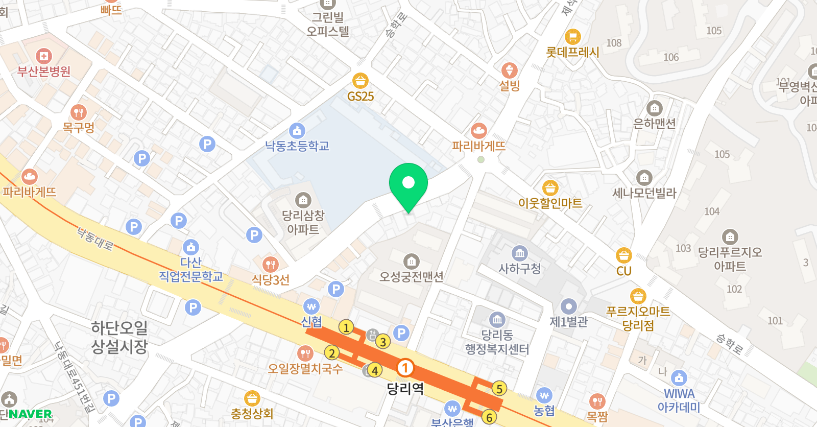 엘키즈 미술학원 위치