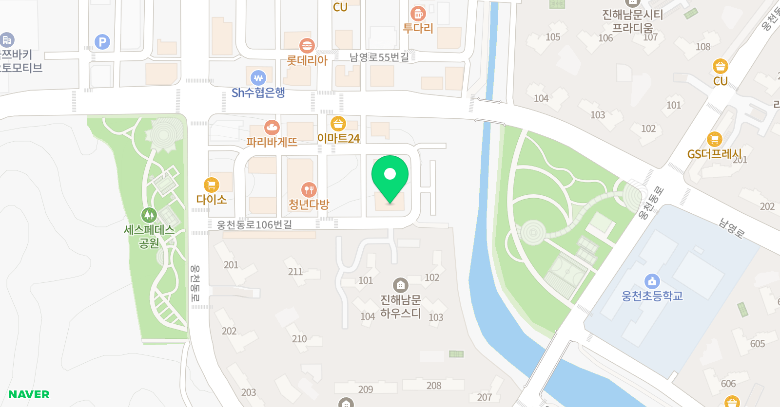 아트 음악학원 위치