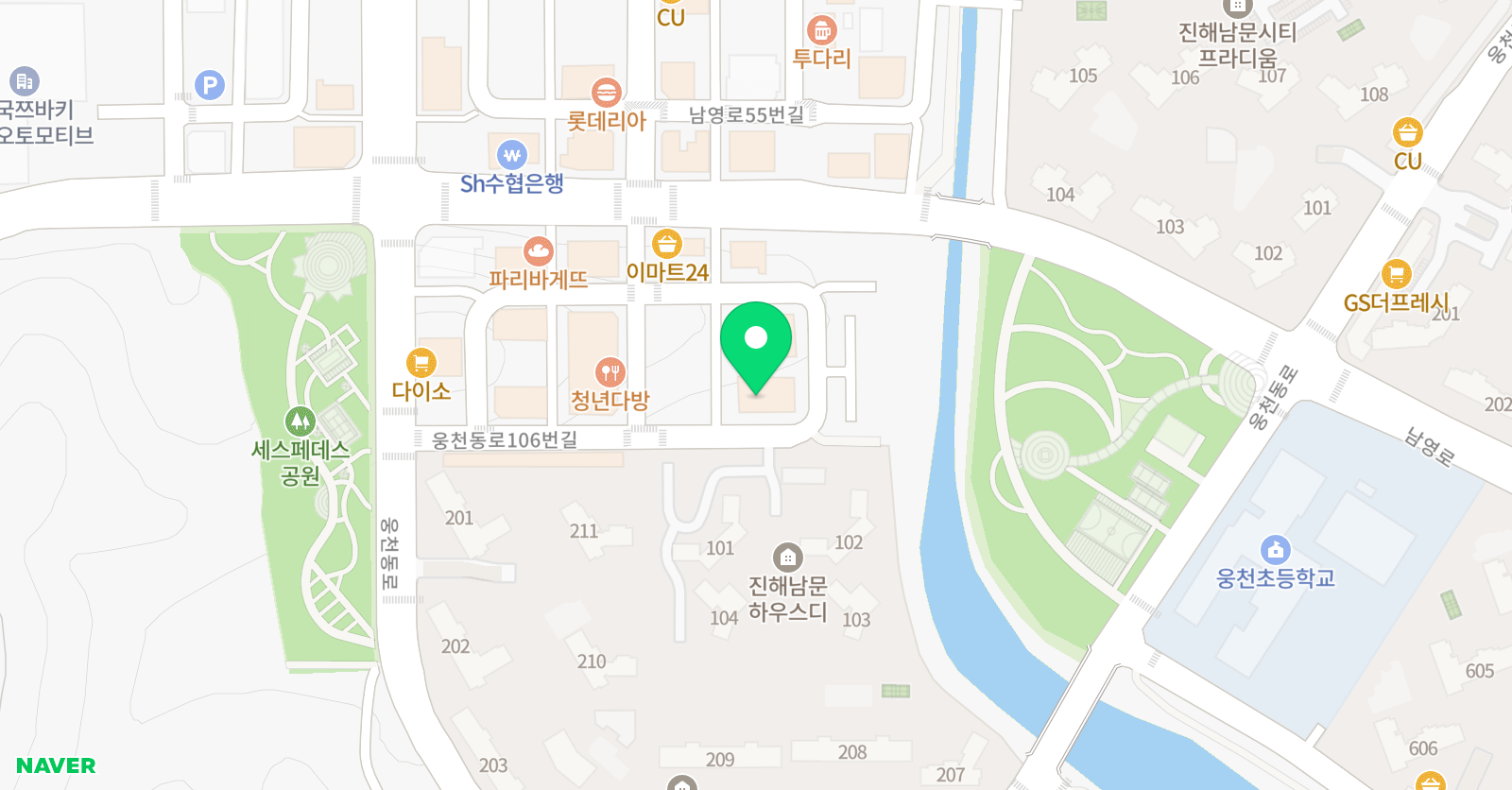점프윙스 줄넘기클럽 남문점 위치
