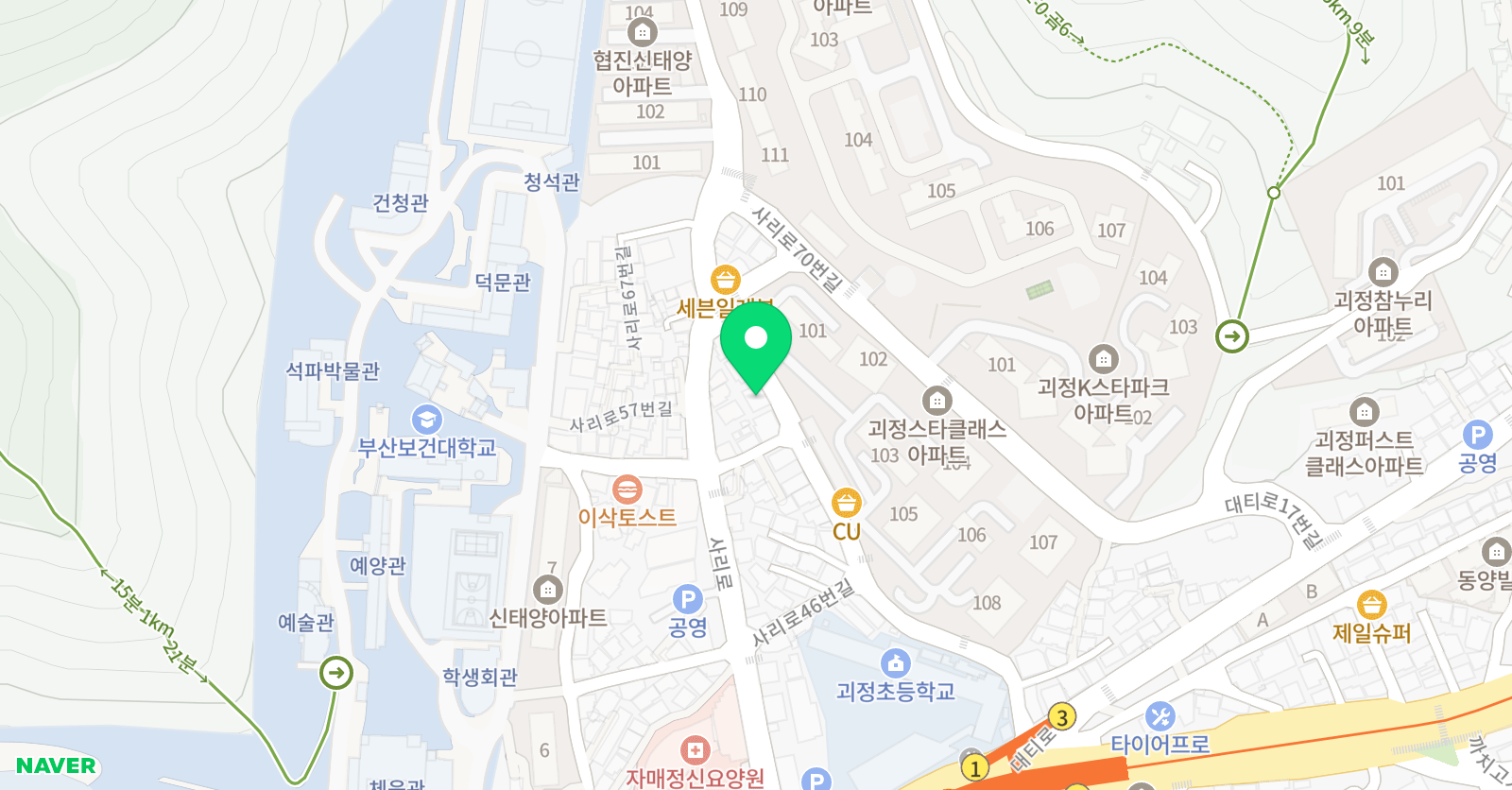 소리엘 피아노교습소 위치