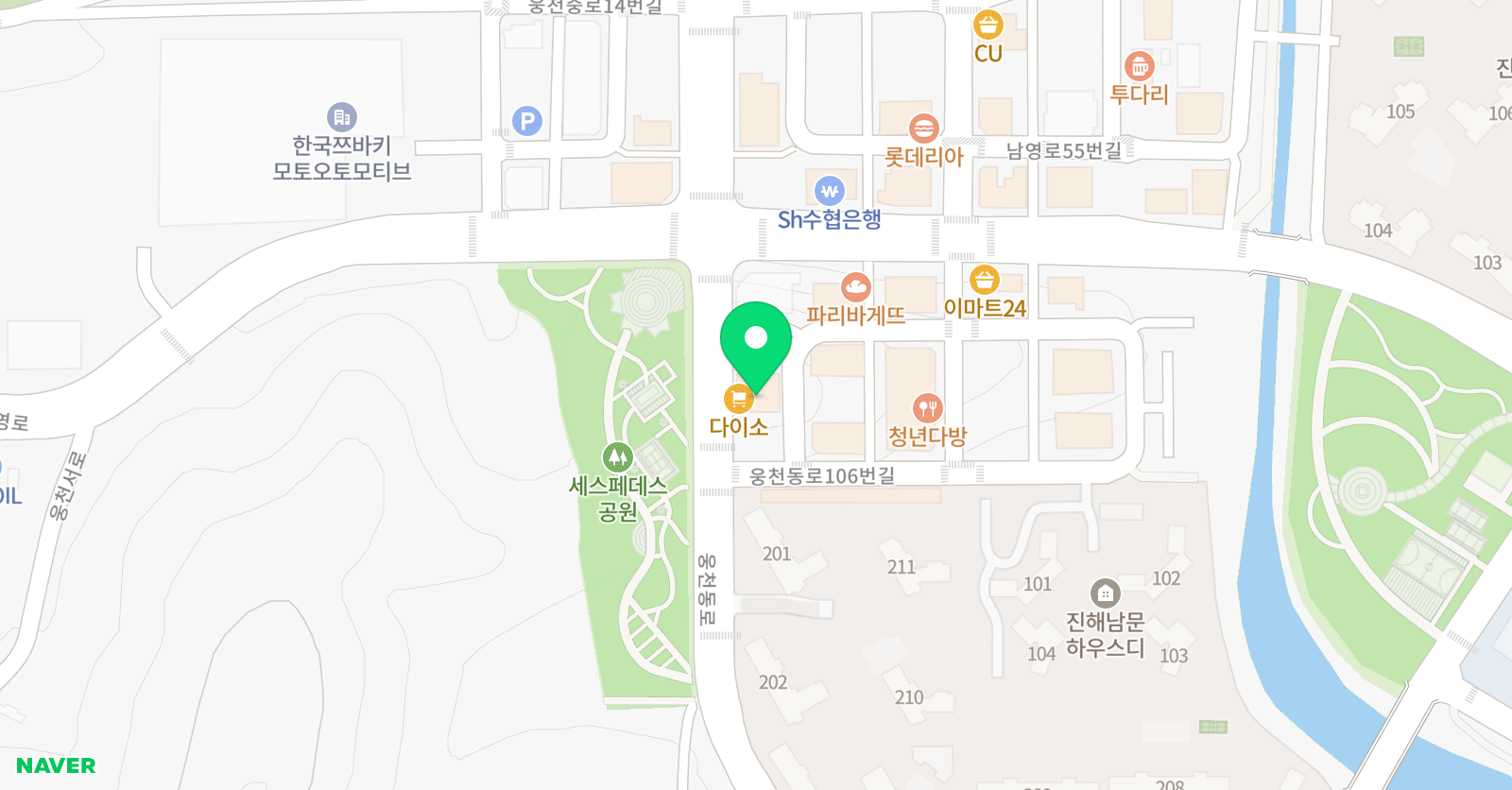 루스 미술학원 위치