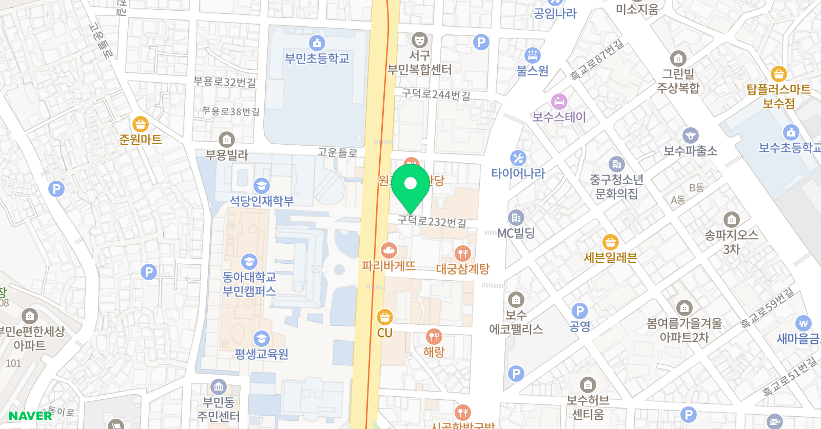 메타 수학학원 위치