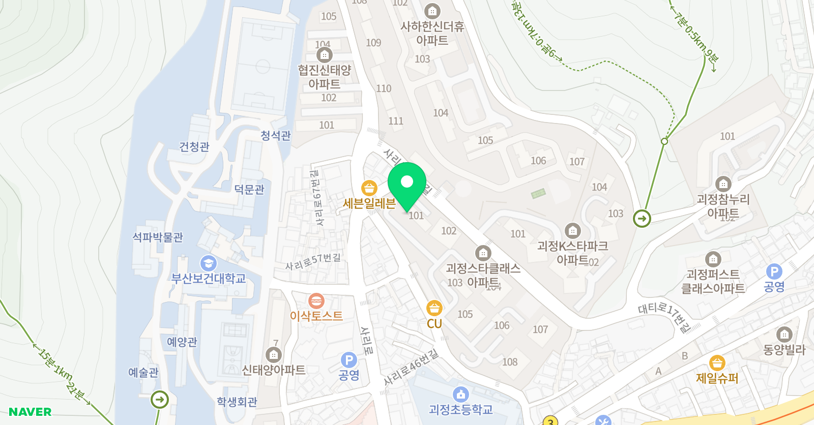 해봄 국어 위치