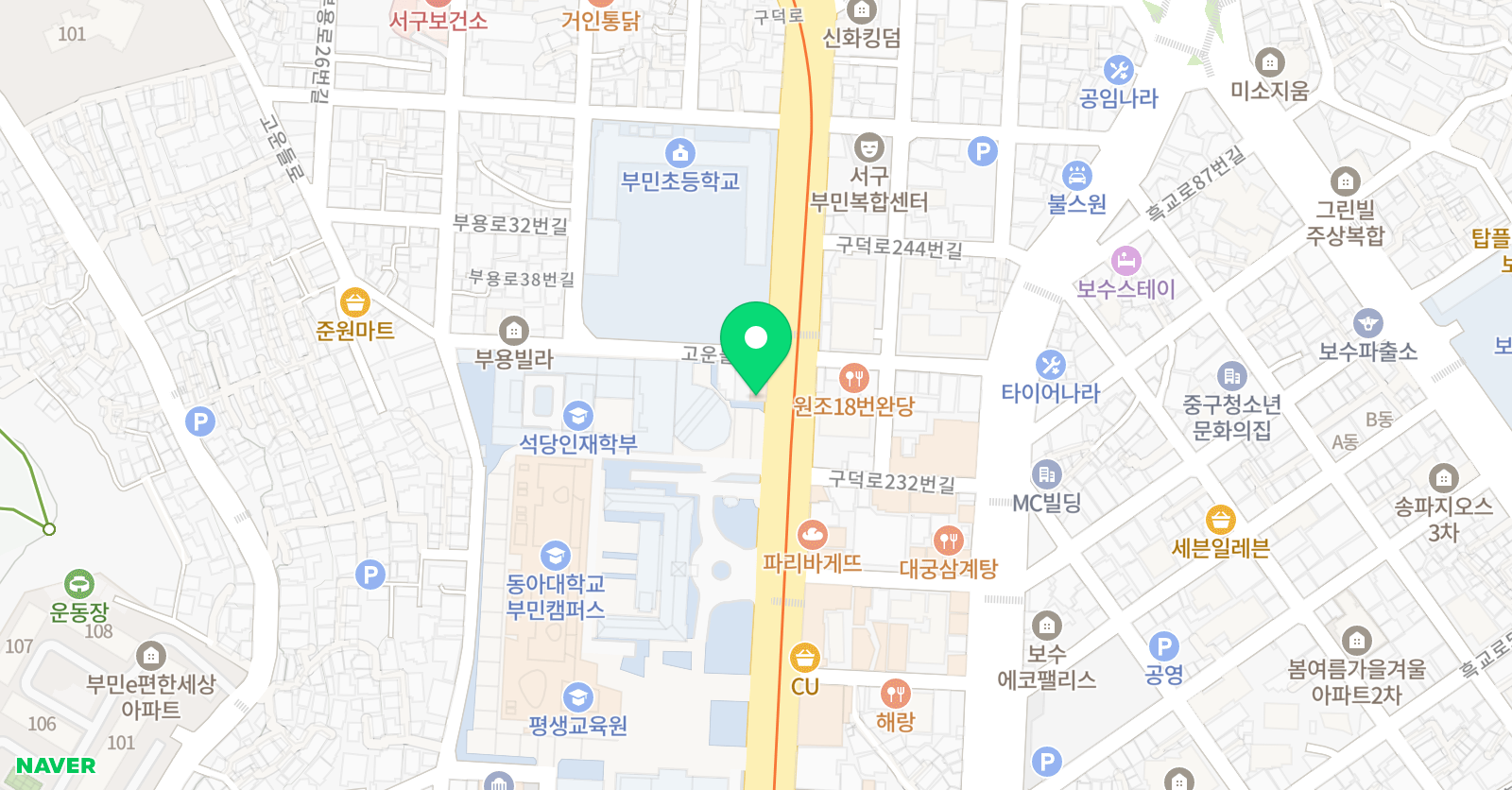 송민정 수학교습소 위치