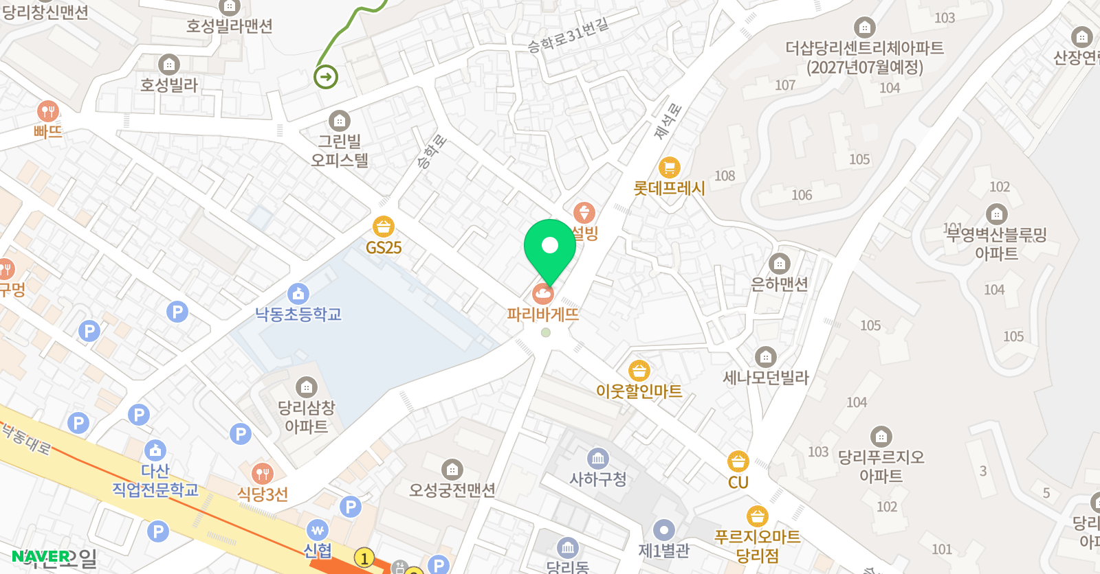 조원 태권도장 위치
