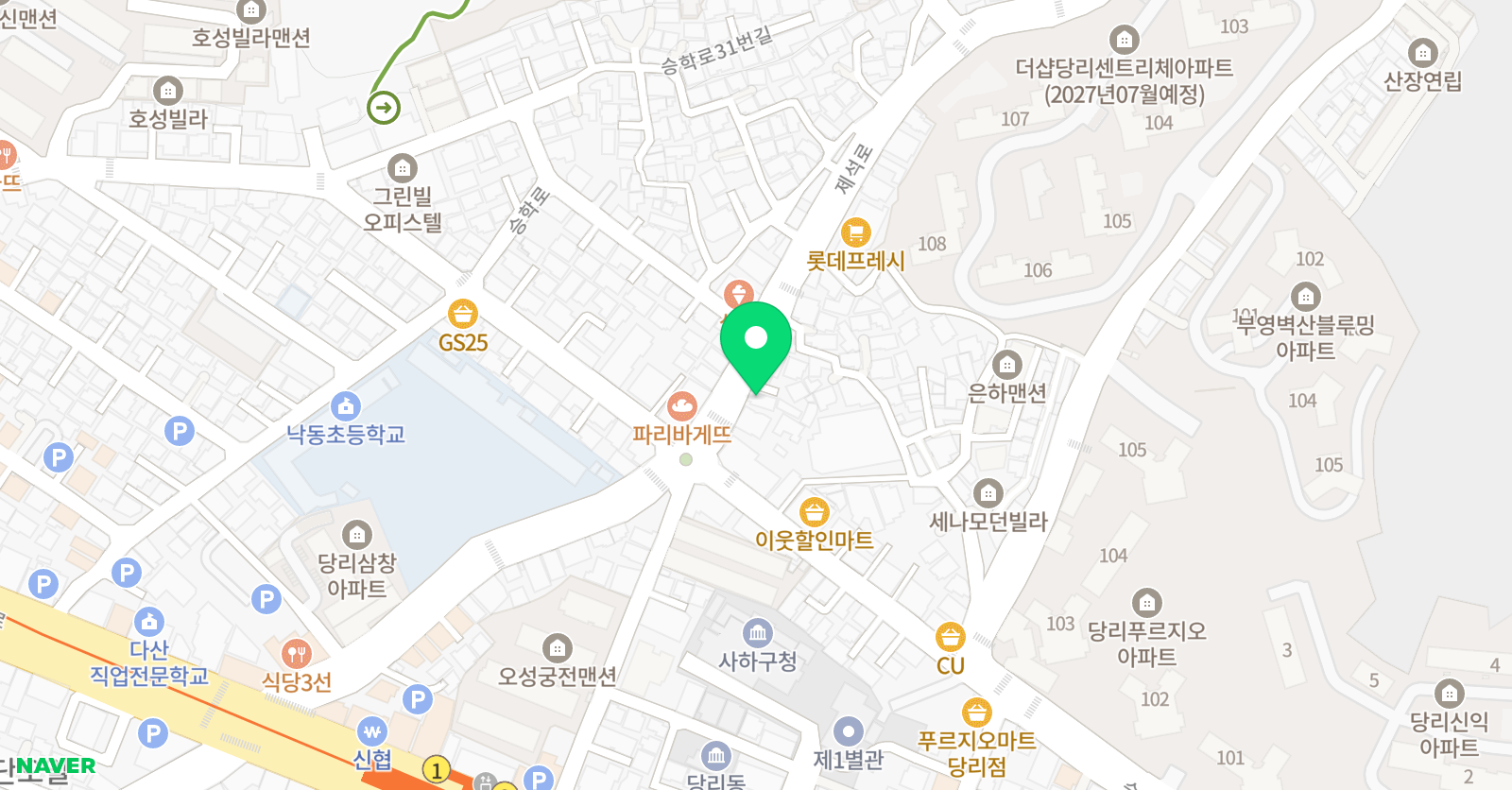 진수 수학학원 위치
