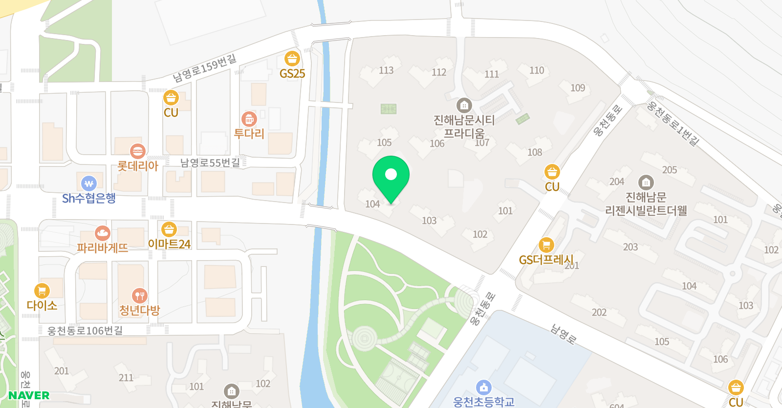 라온 공부방 위치