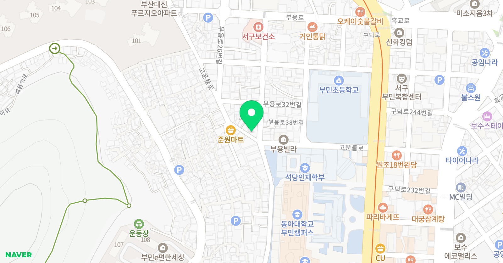 하나 영어교습소 위치