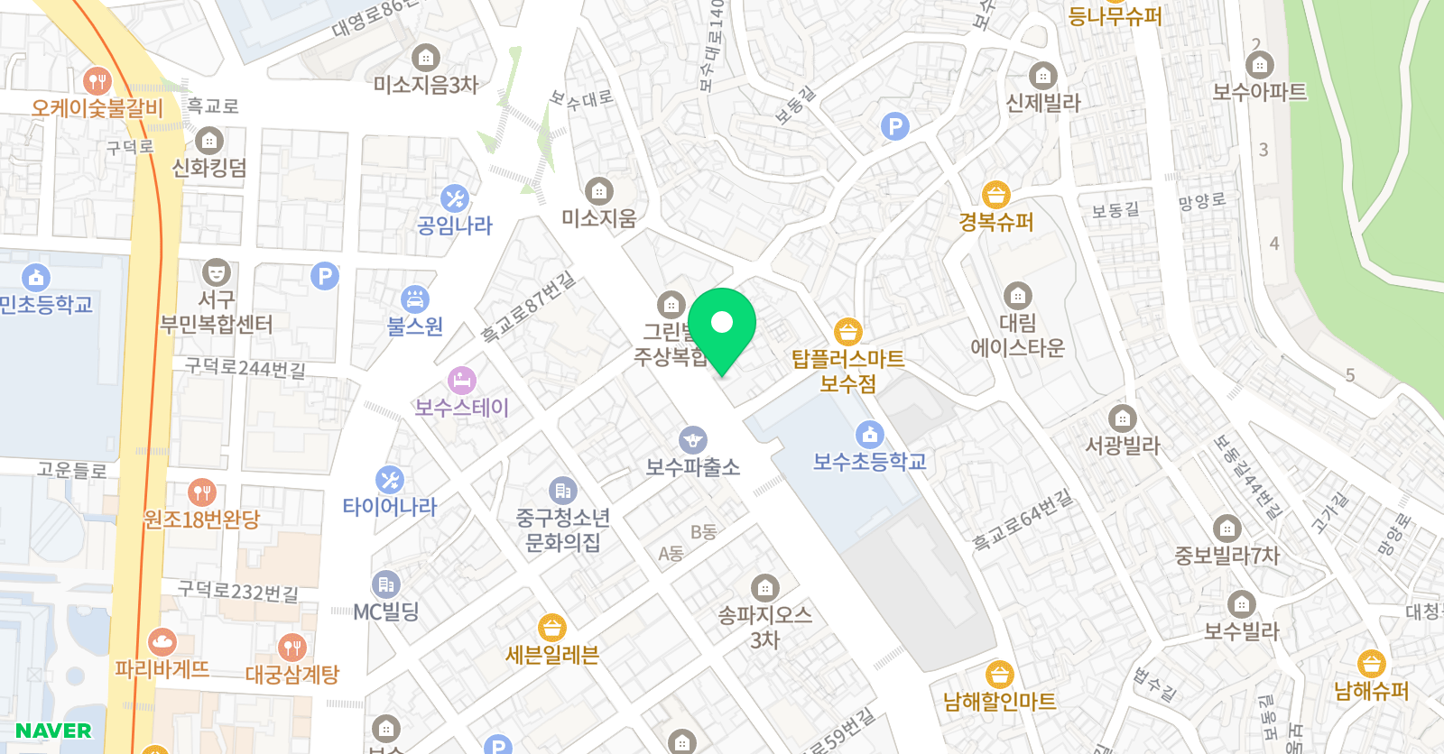 비룡 체육관 위치