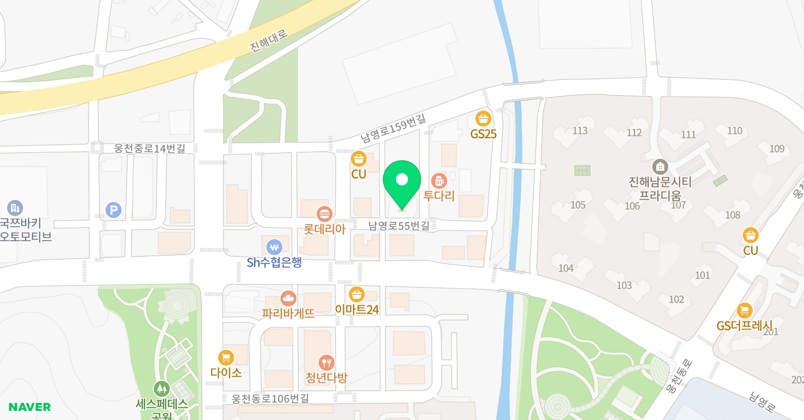 아보카도 영어학원 위치