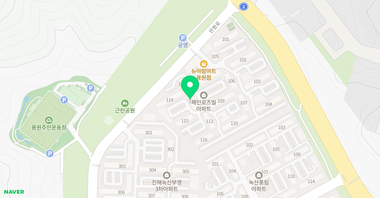 푸르넷 공부방 김은지 위치