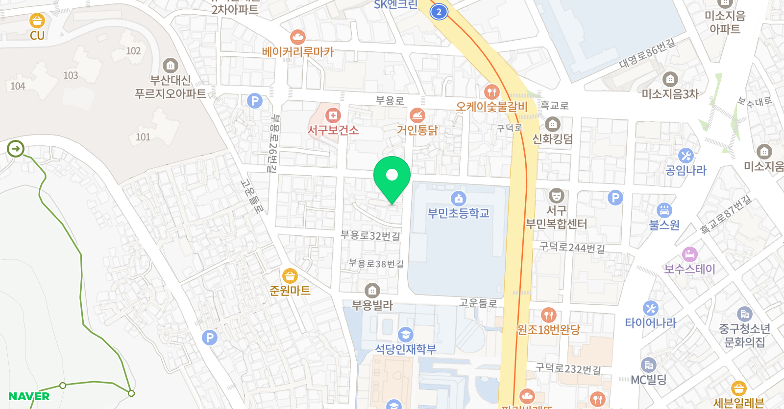 놀작마이아트 움트아트 위치