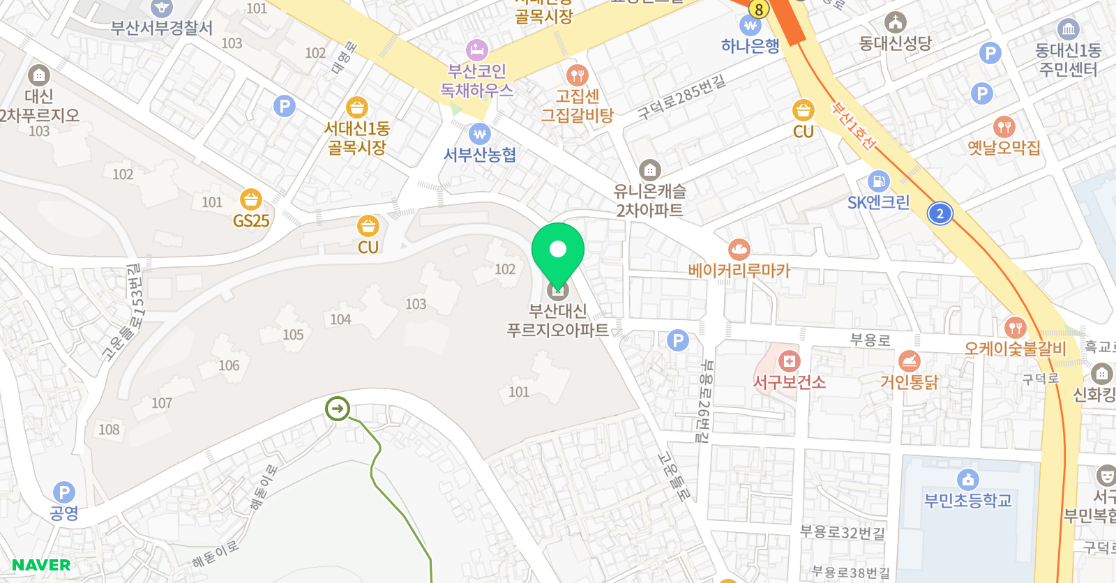 제이에스와이영어학원 위치