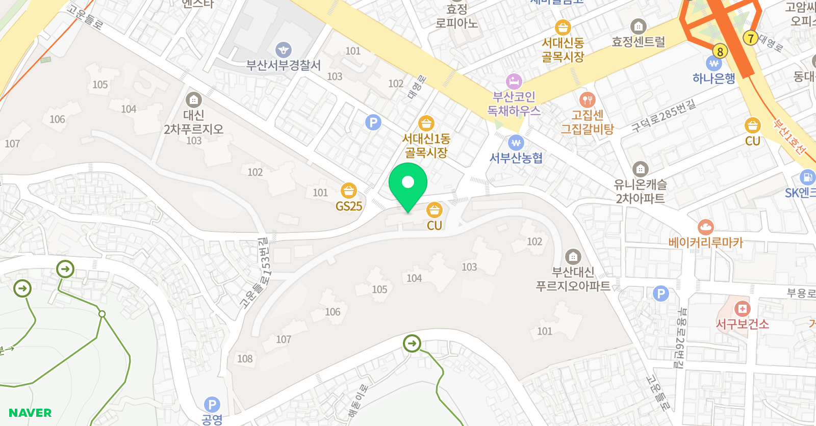 제이에스와이 영어학원 위치